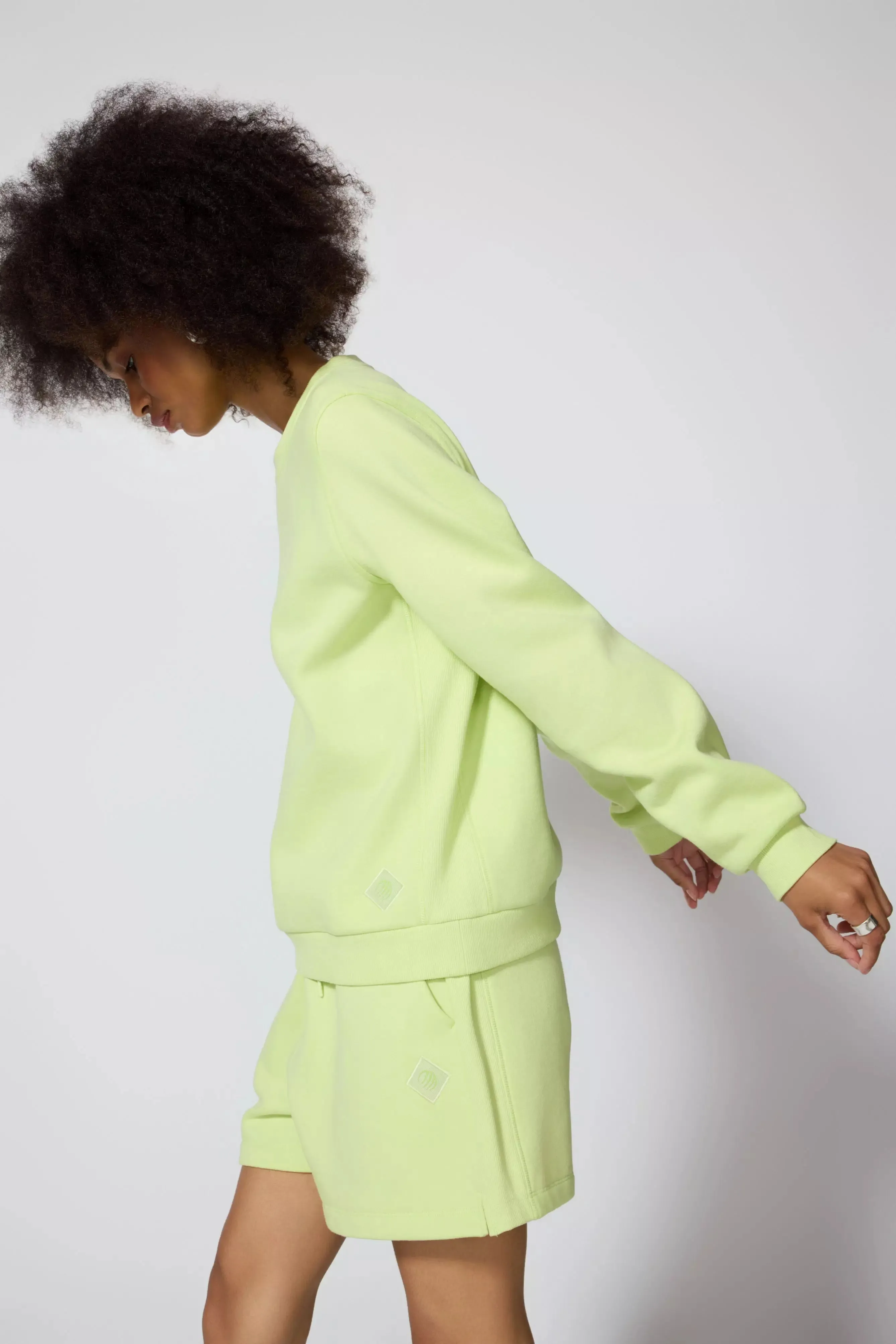 Comfort Fleece Sweatshirt - Shadow Lime sold by MPG product image thumbnail 5