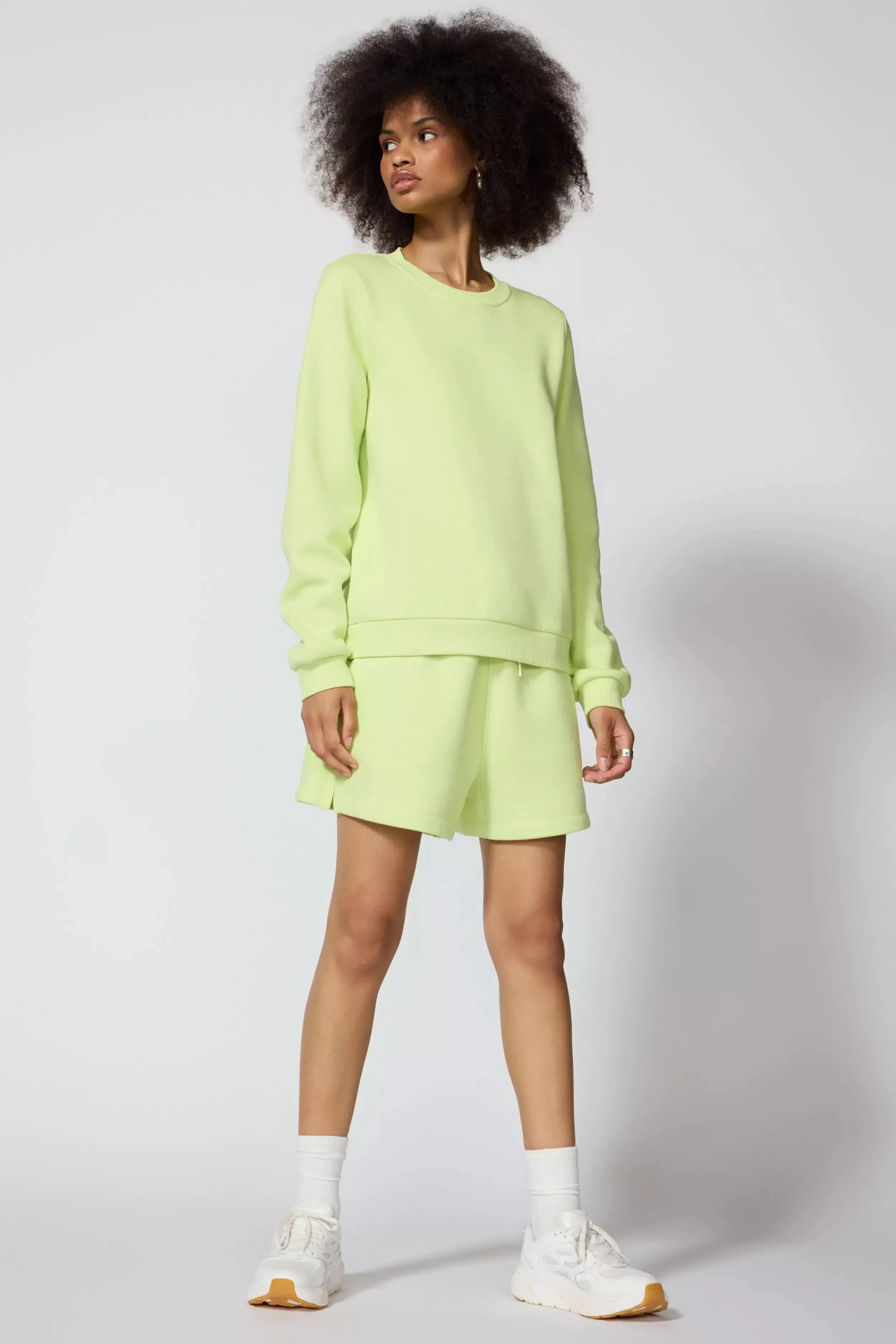 Comfort Fleece Sweatshirt - Shadow Lime sold by MPG product image thumbnail 3