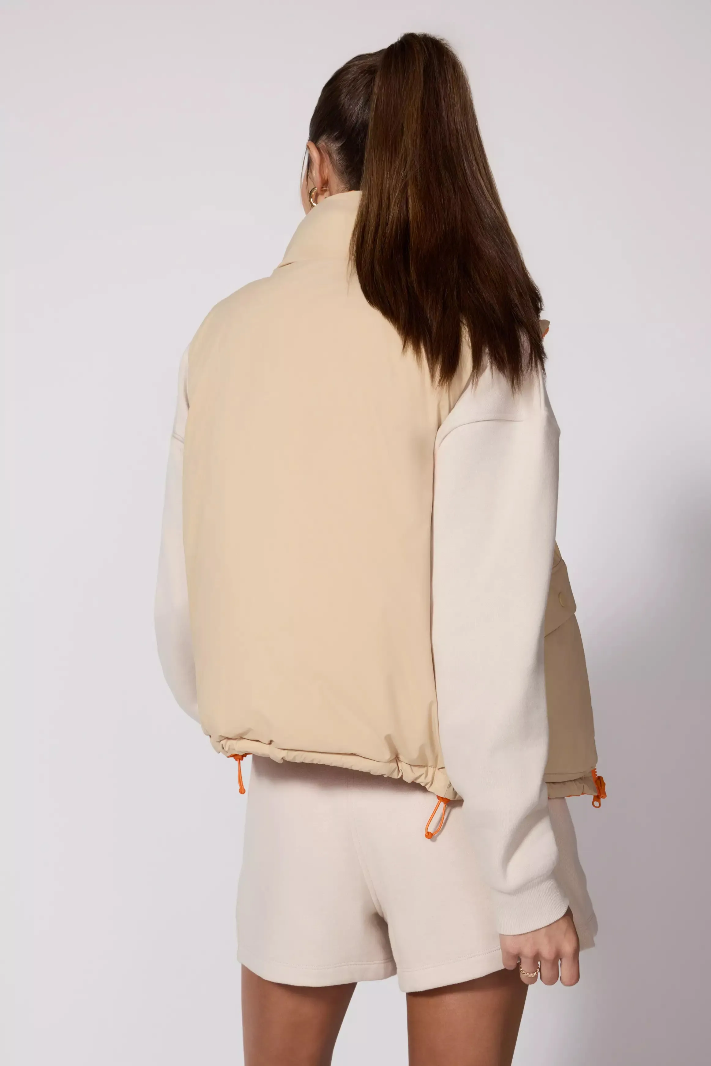 Captivate Reversible Vest - Irish Cream/Orange sold by MPG product image thumbnail 3