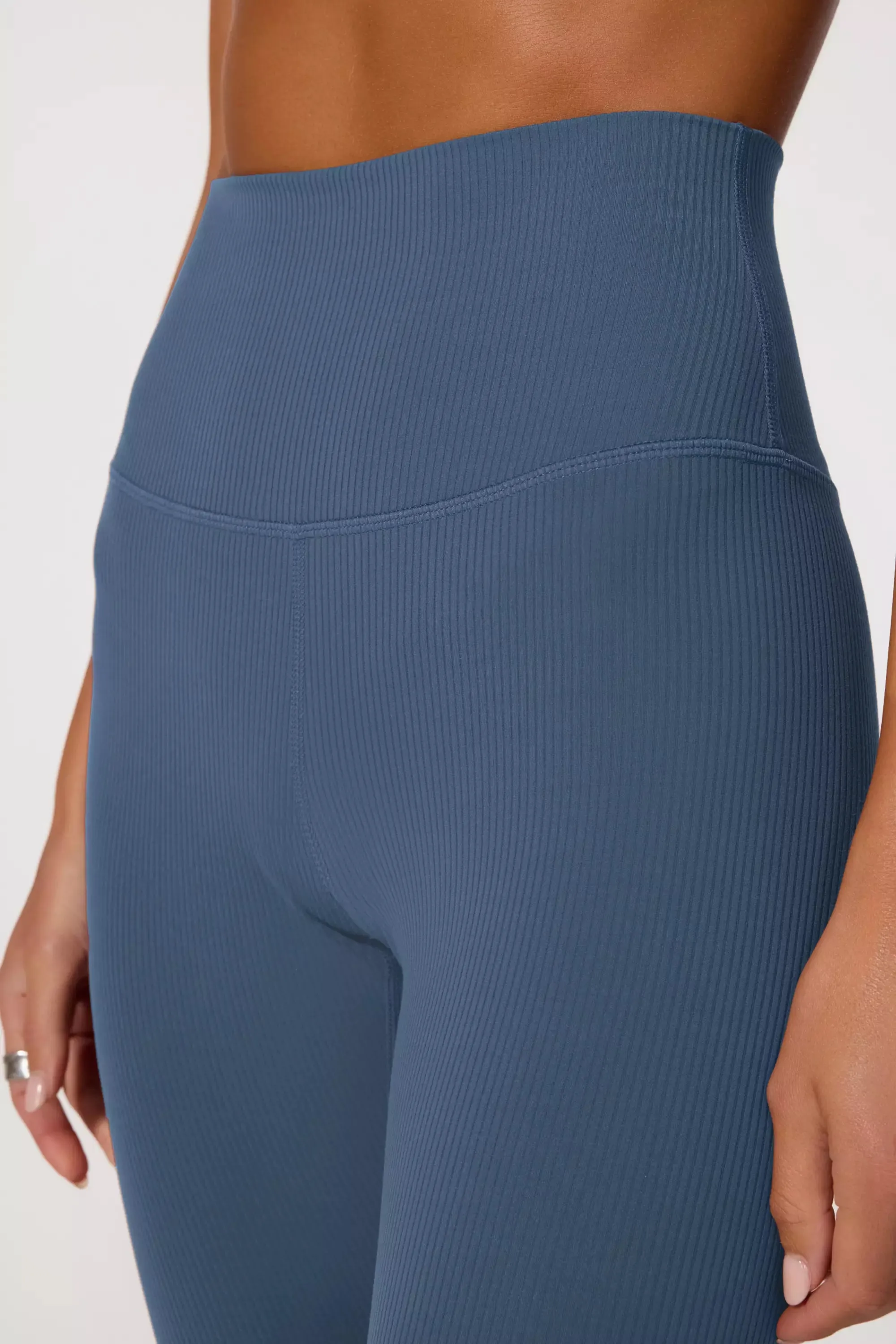Ribbed Legging - Petrol Blue sold by MPG product image thumbnail 5