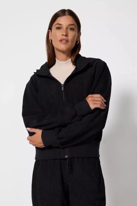 Aura Cropped Jacket - Black sold by MPG