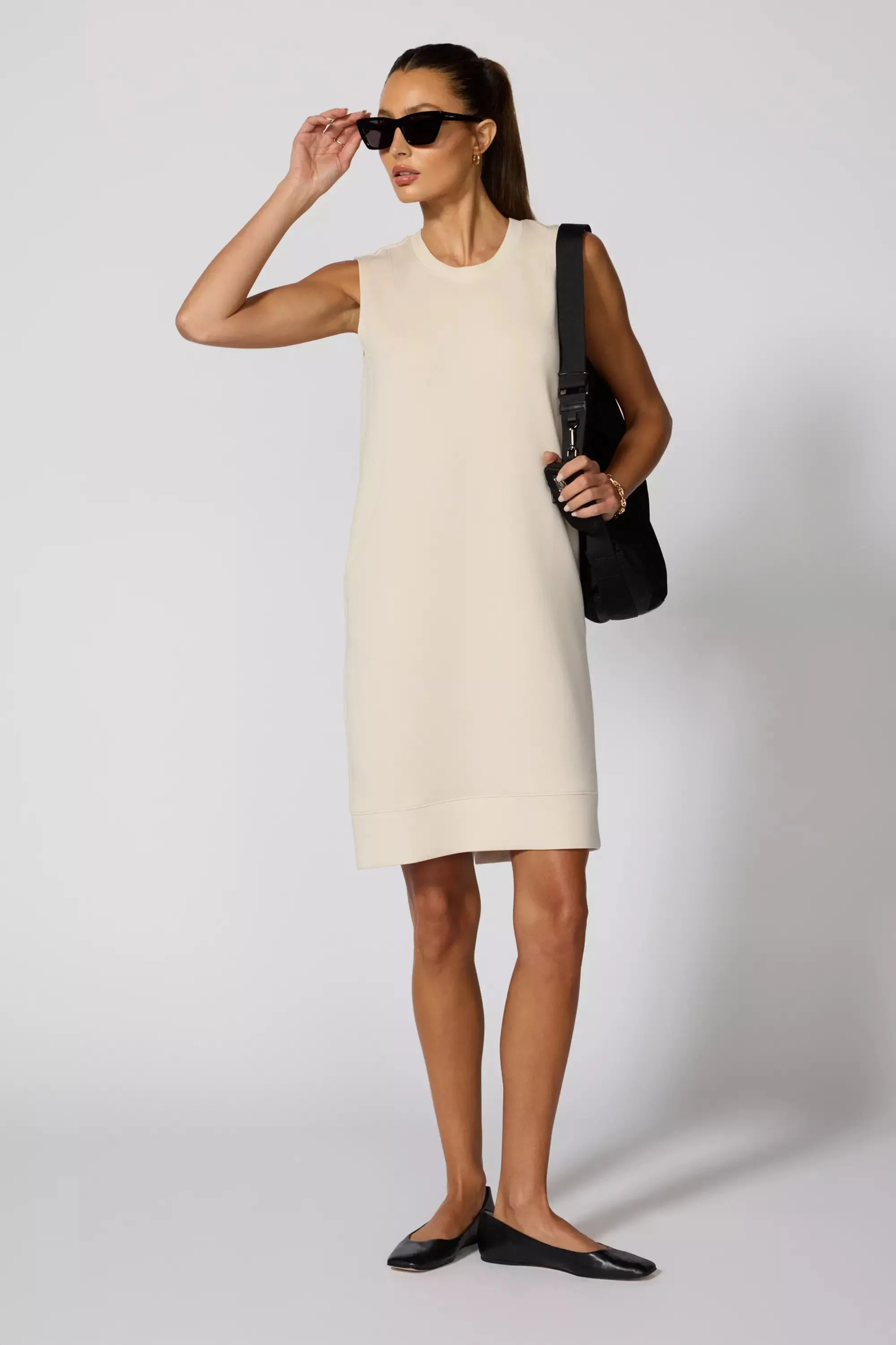 Dreamweave Dress - Stone sold by MPG