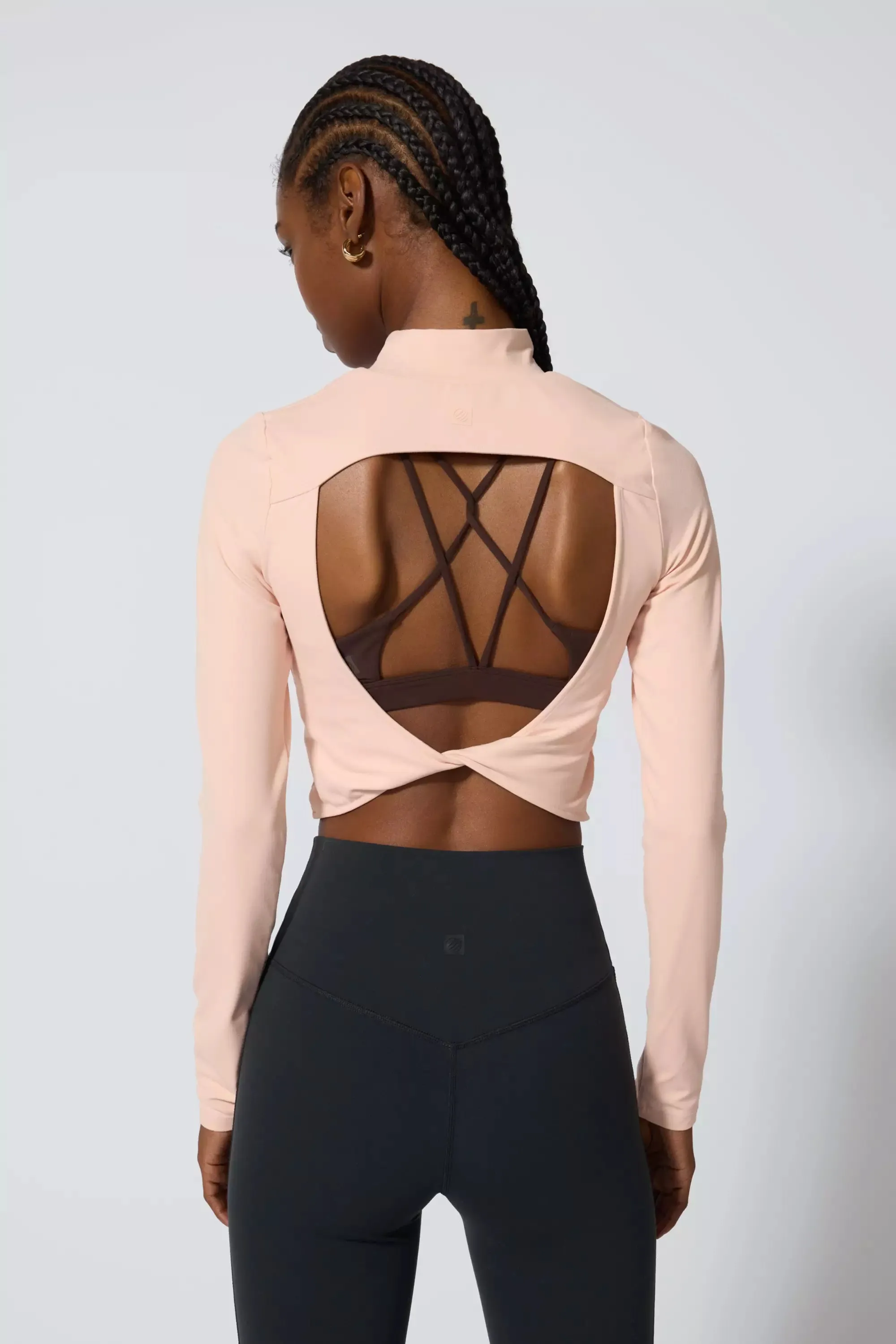 Cloud Open-Back Top - Rose Cloud sold by MPG product image thumbnail 5