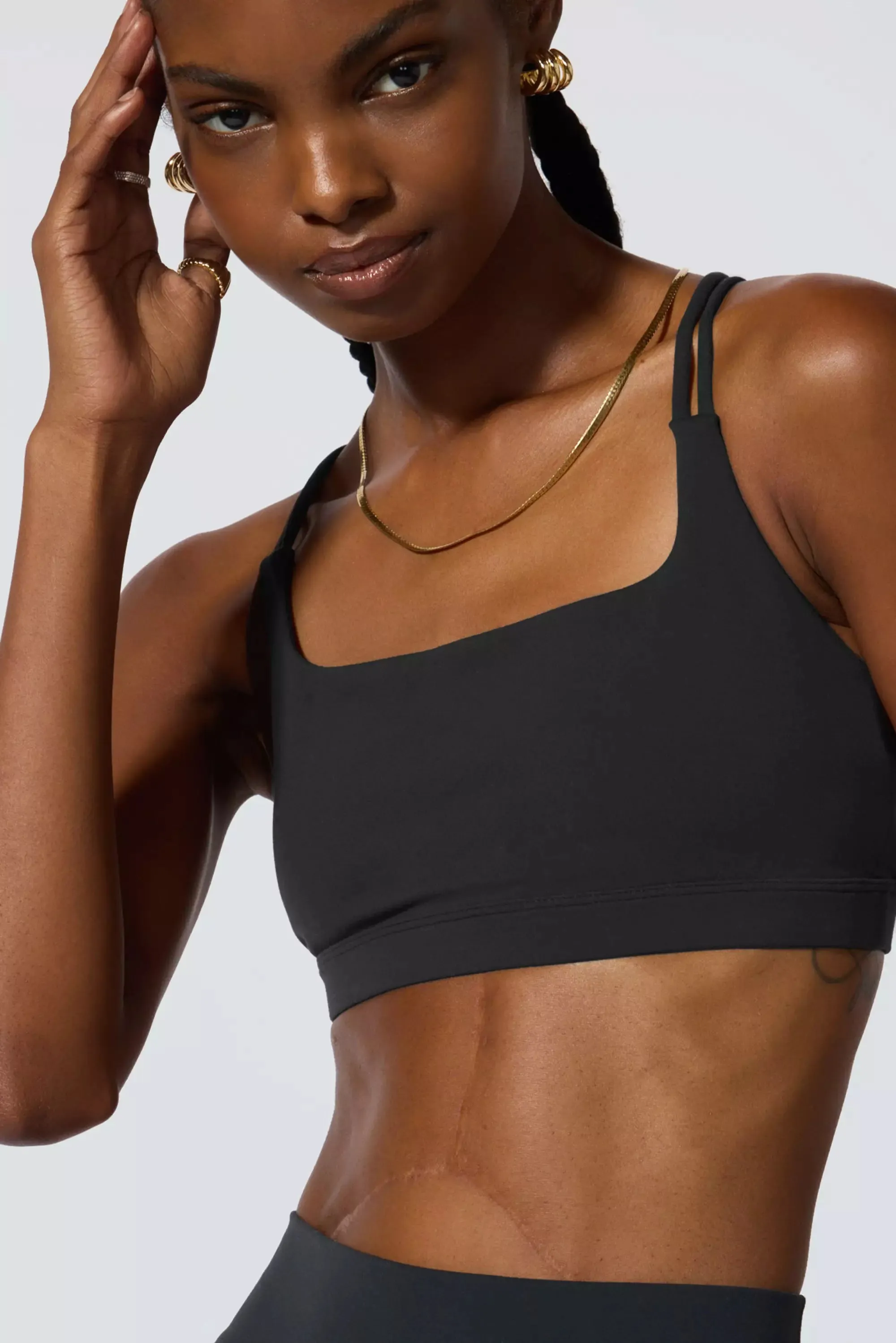 Cloud Strappy Bra - Jet Black sold by MPG