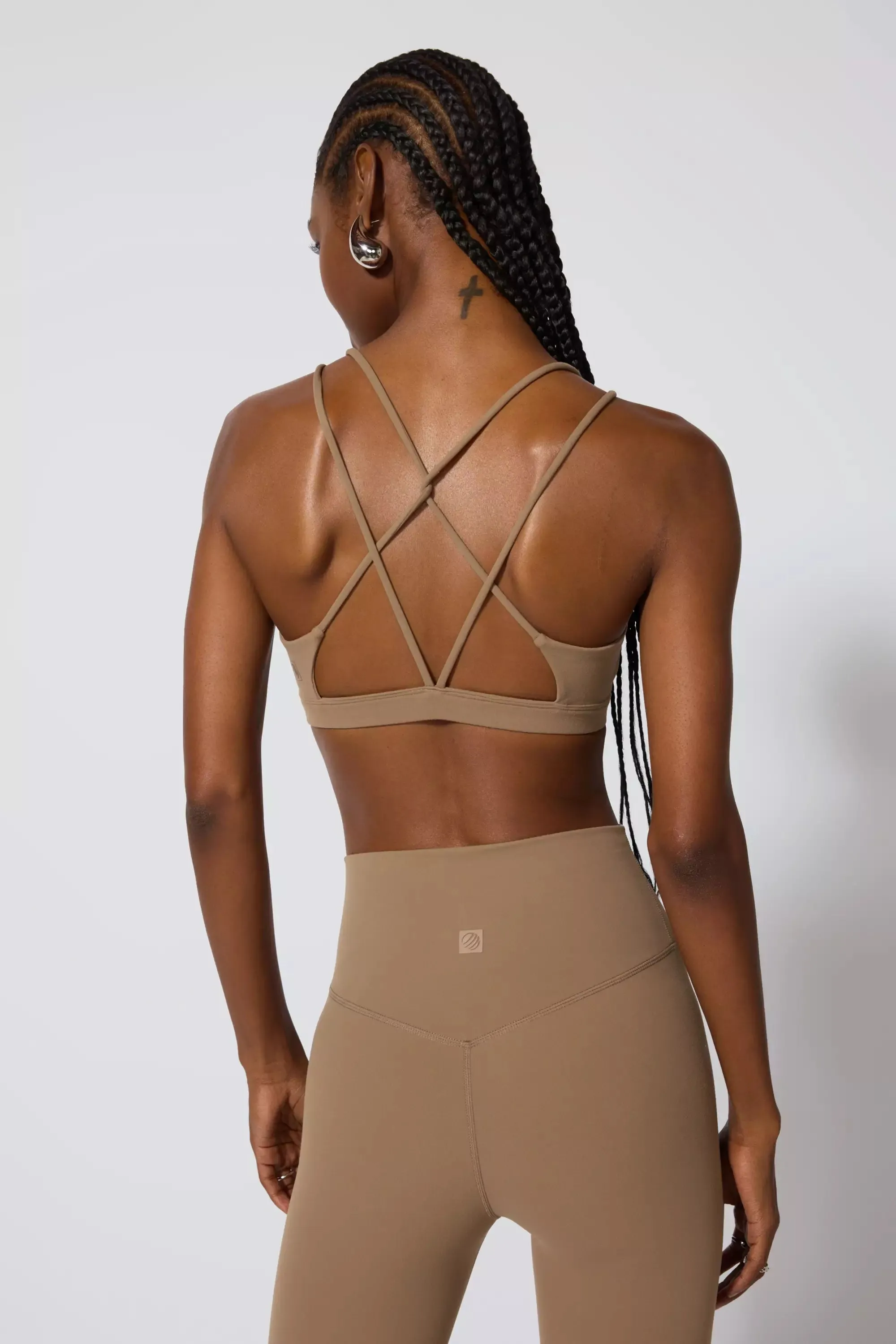 Cloud Strappy Bra - Caribou sold by MPG