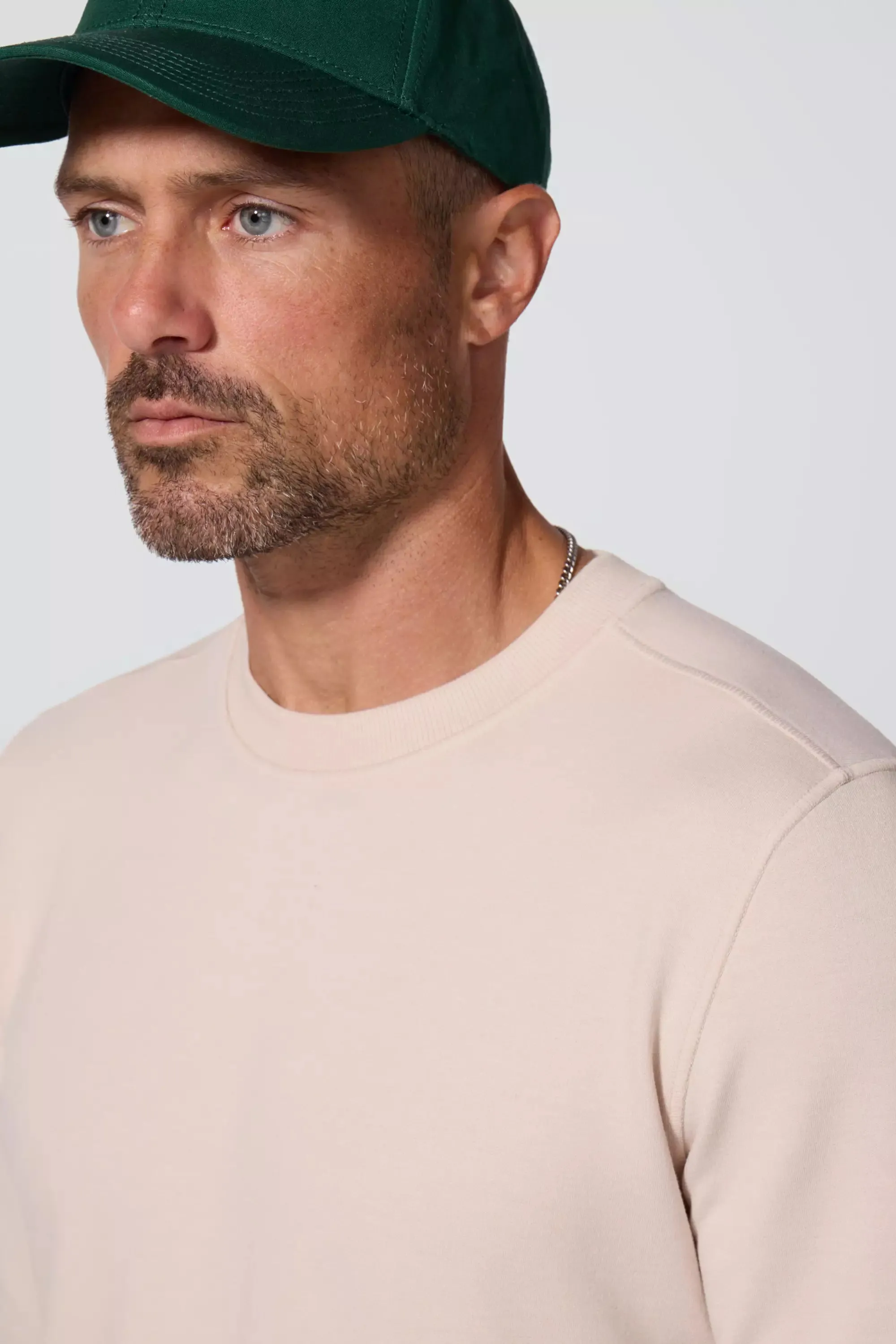 Men's Modal Fleece Pullover - Stone sold by MPG product image thumbnail 4