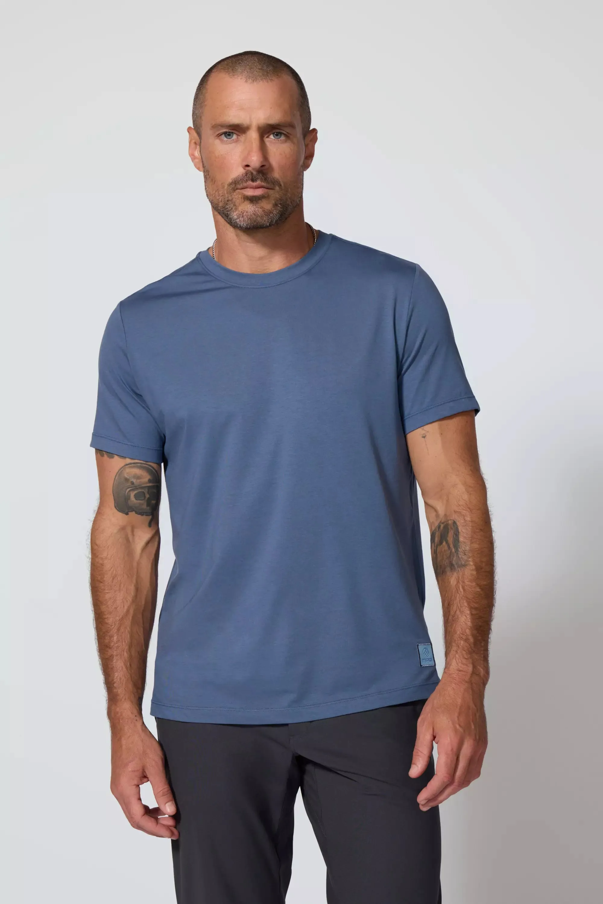 Pima Cotton Tee - Petrol Blue sold by MPG product image thumbnail 4