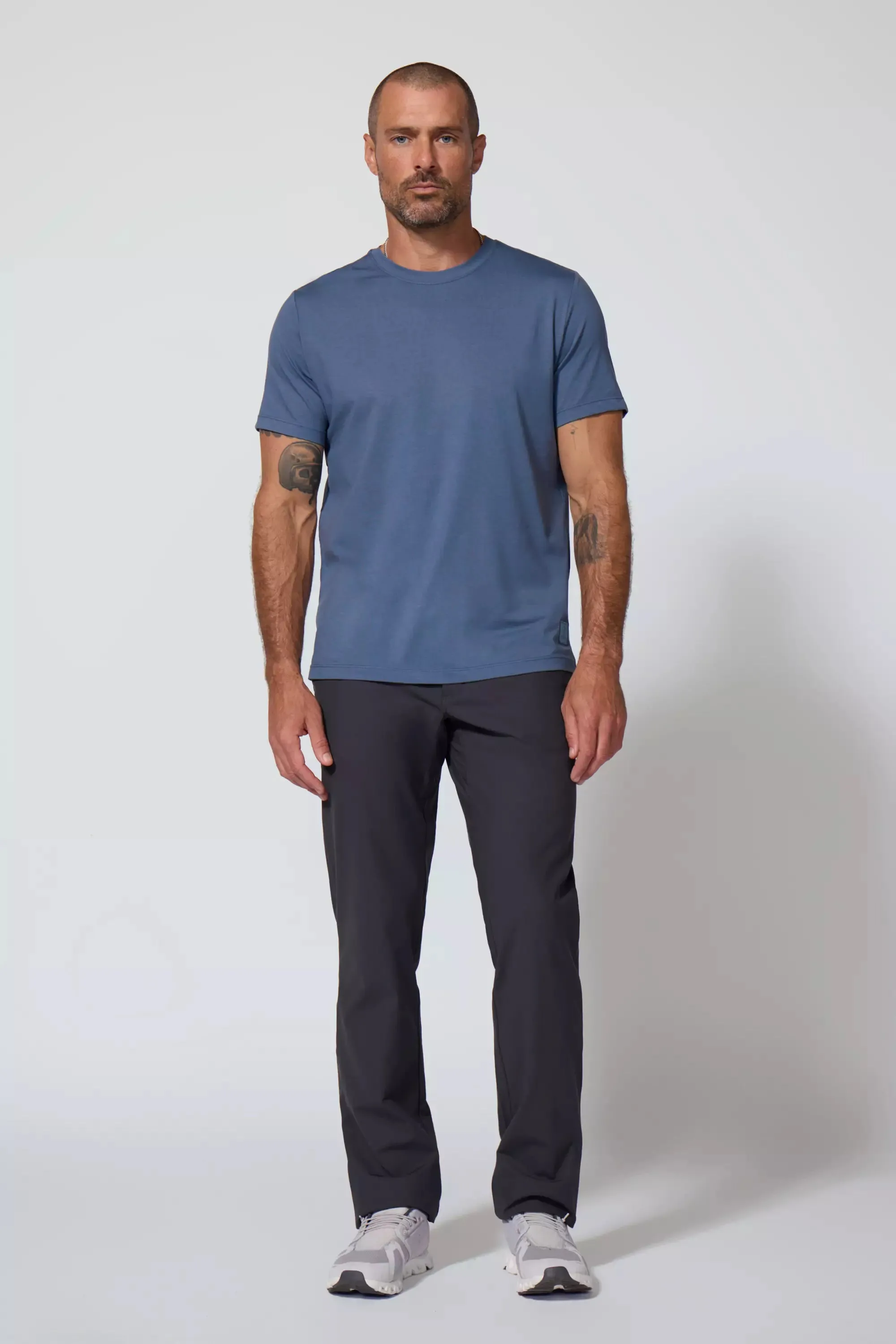 Pima Cotton Tee - Petrol Blue sold by MPG product image thumbnail 2