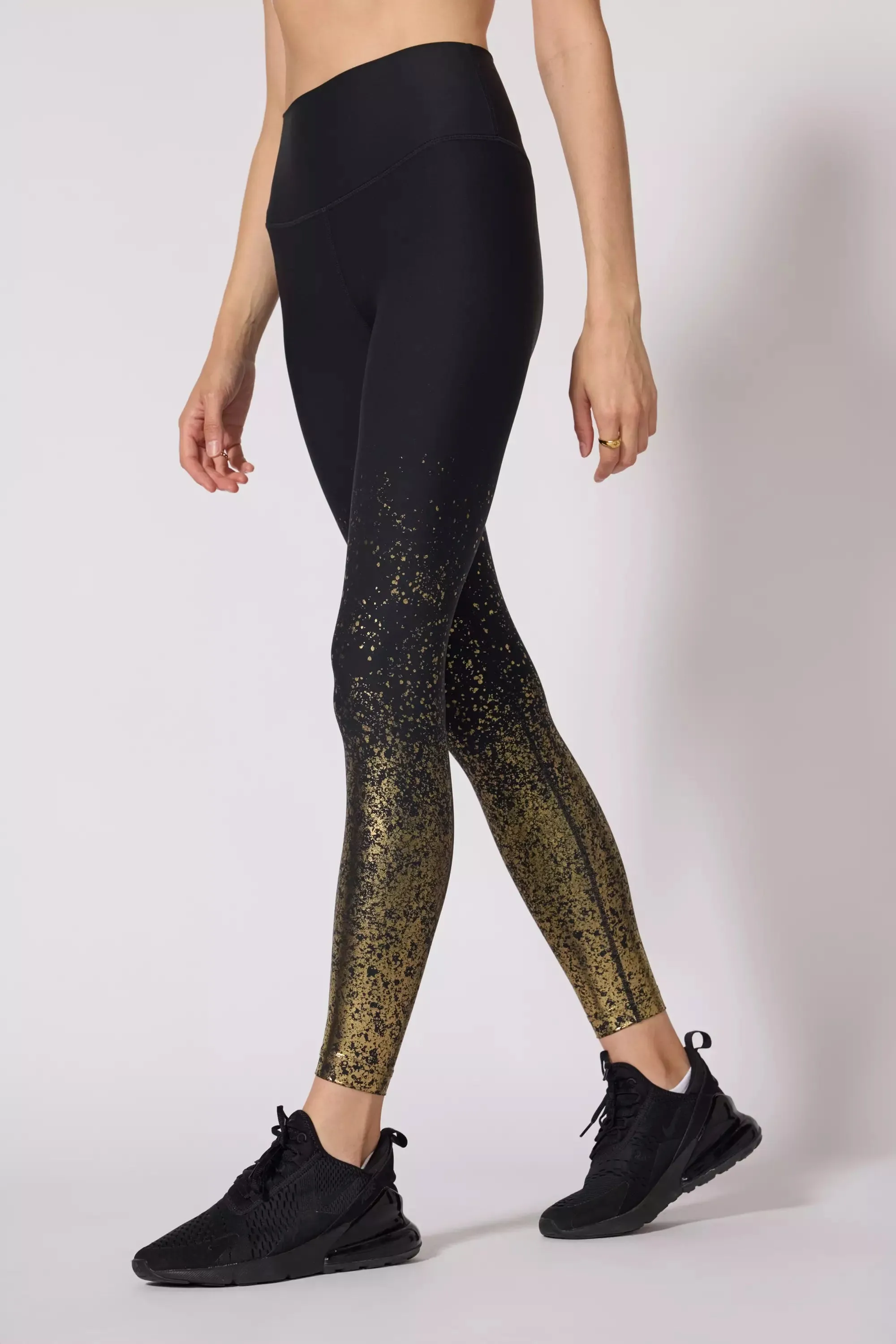 Foil Print Legging - Jet Black sold by MPG product image thumbnail 2
