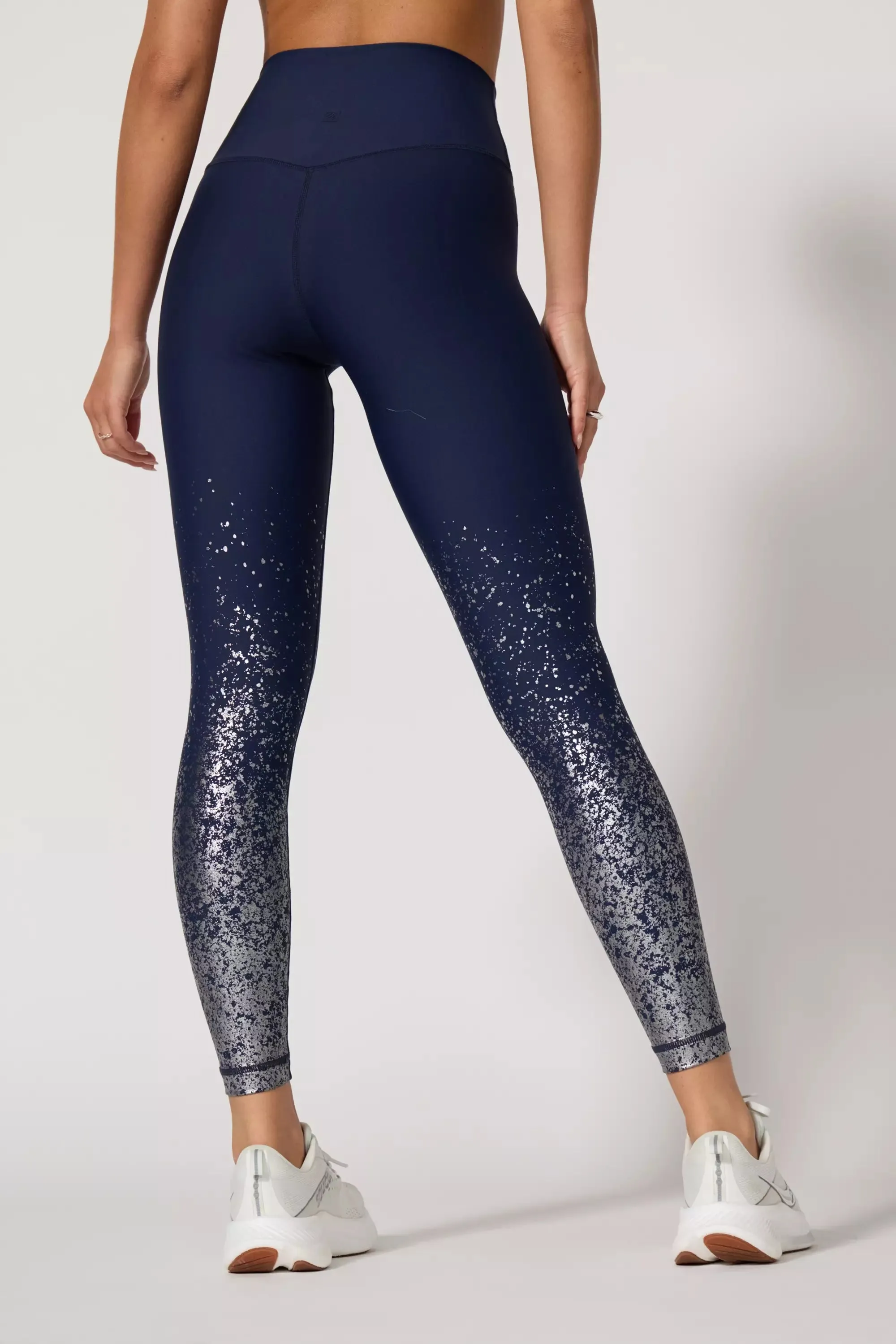Foil Print Legging - Deep Navy sold by MPG product image thumbnail 5