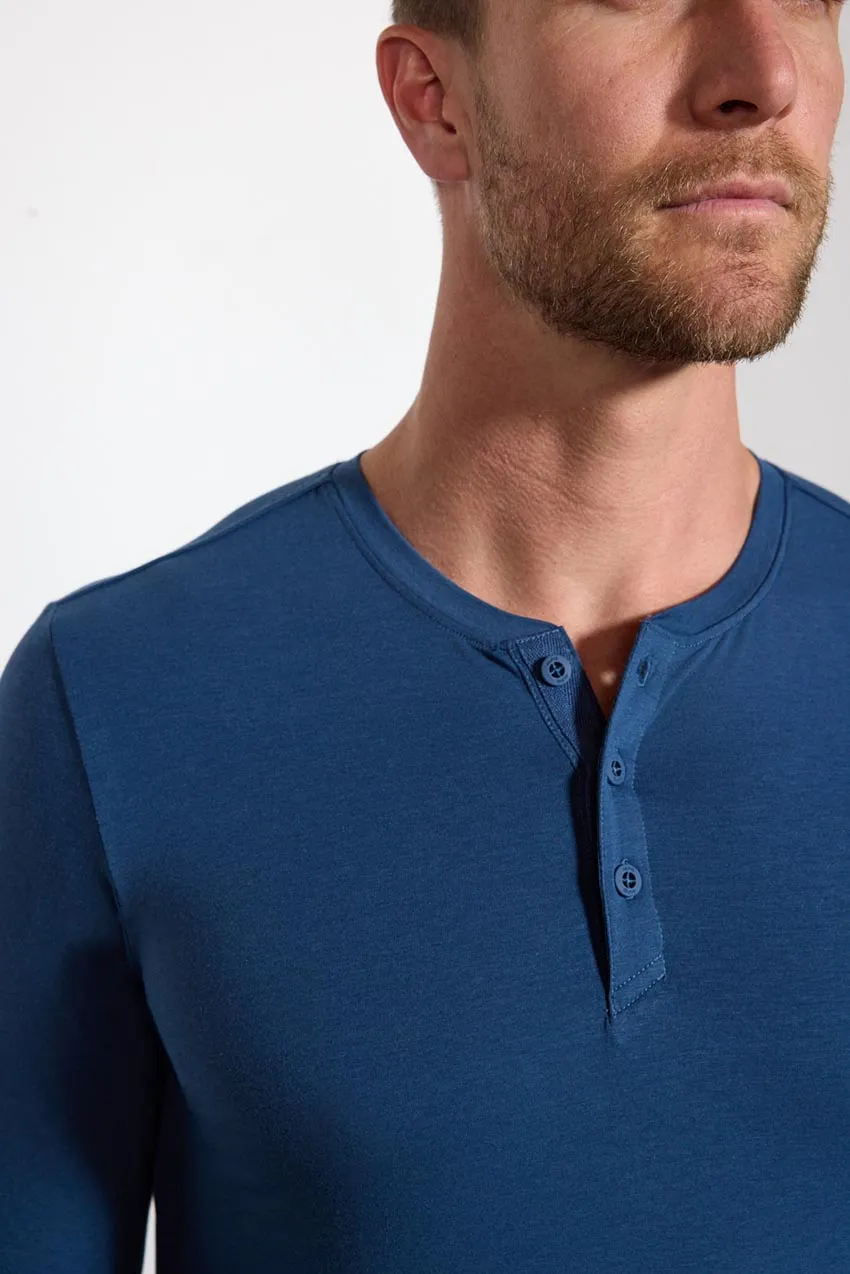 Pima Cotton Henley - Key Largo sold by MPG product image thumbnail 4