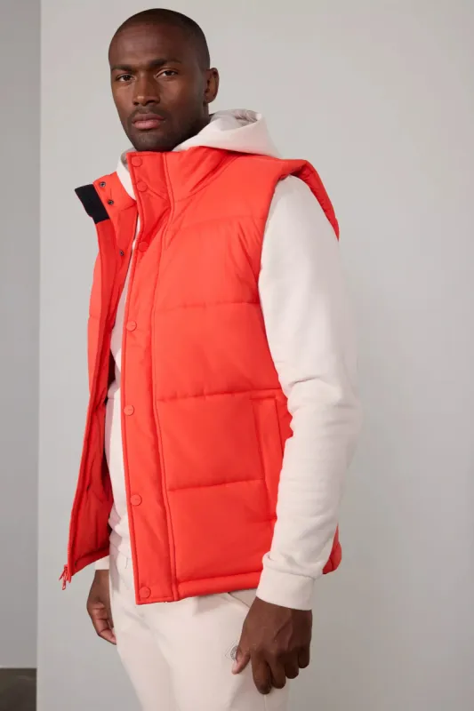 Featherlight Puffer Vest - Scarlet Ibis sold by MPG