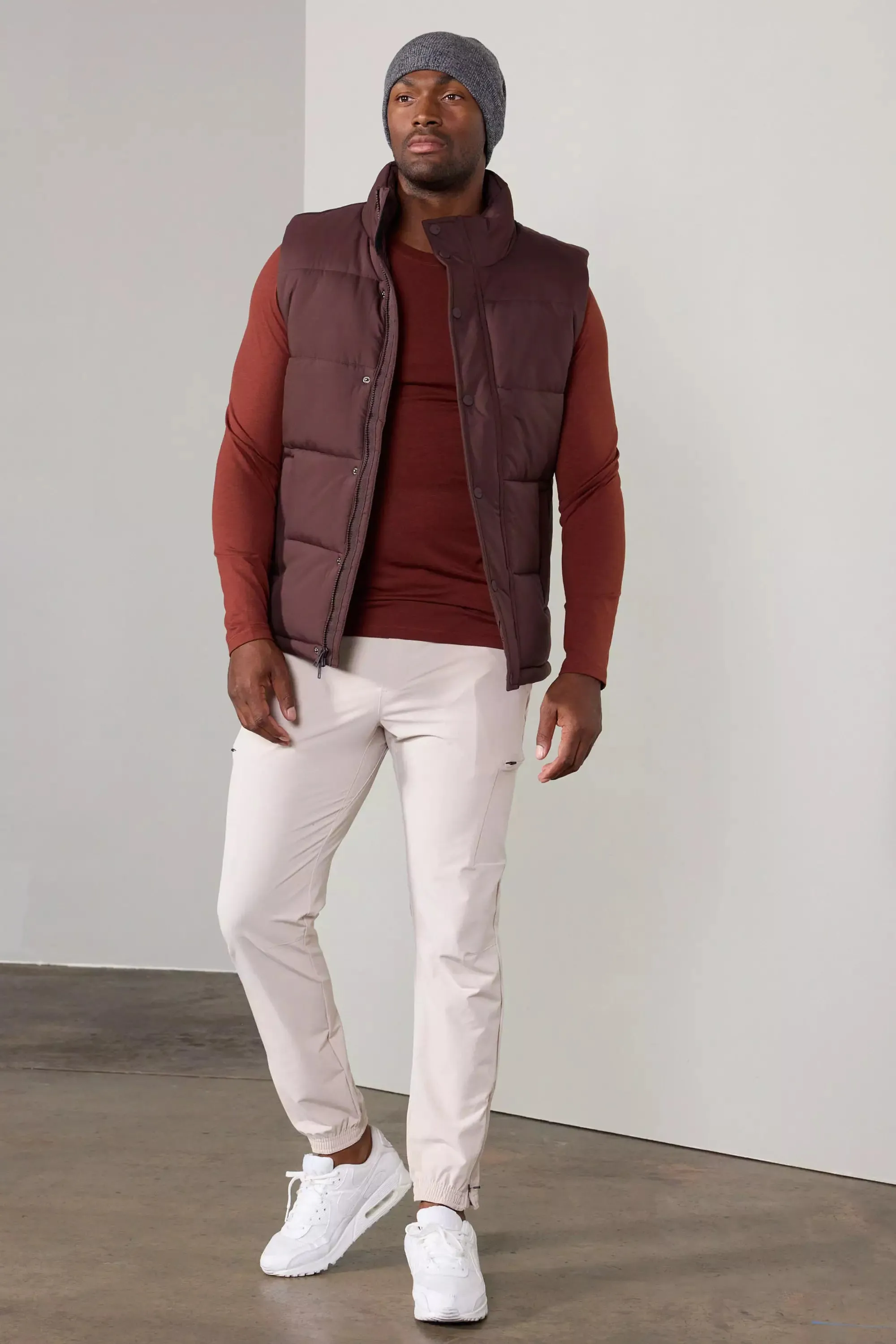 Featherlight Puffer Vest - Chocolate Brown sold by MPG product image thumbnail 2