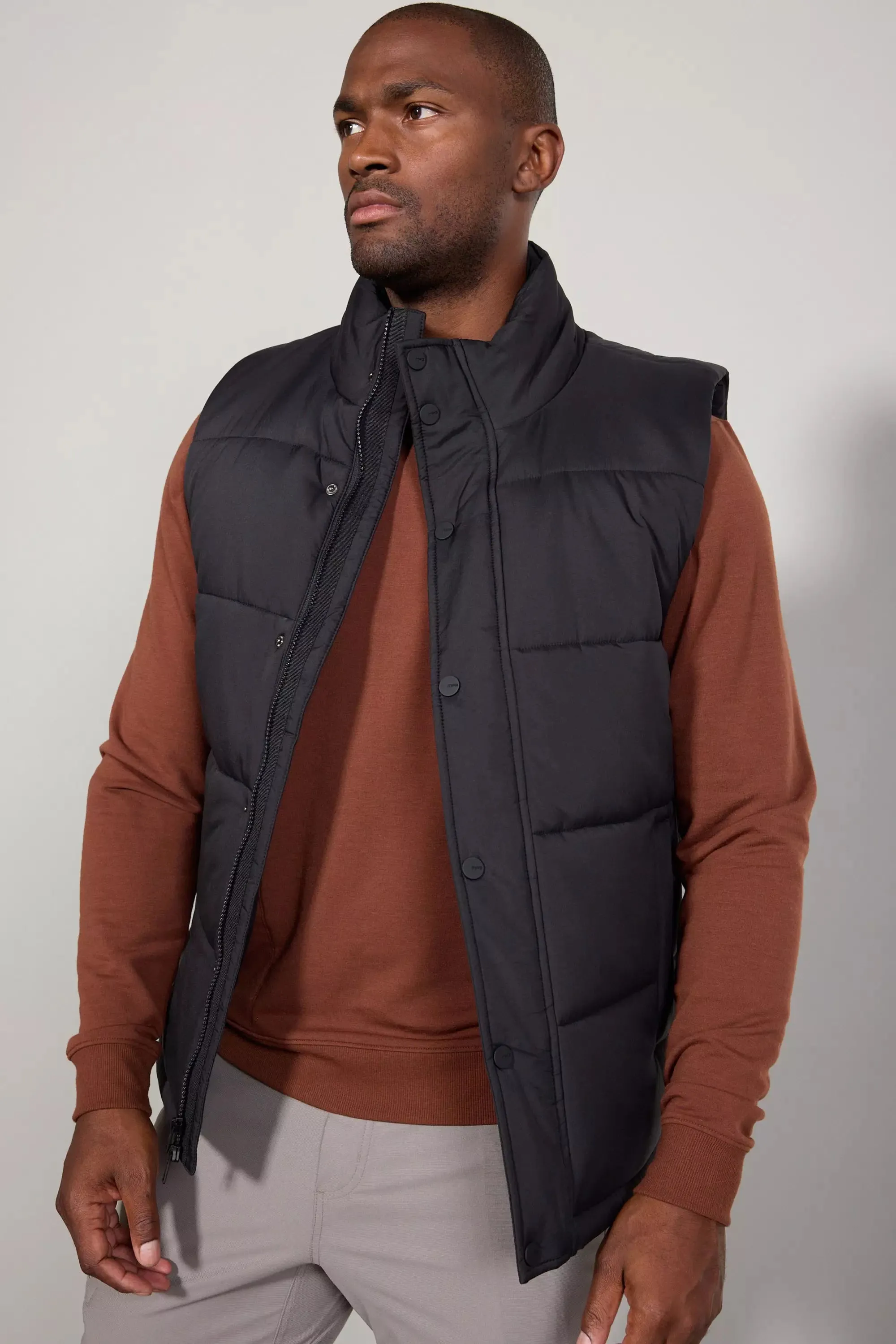 Featherlight Puffer Vest - Black sold by MPG product image thumbnail 4