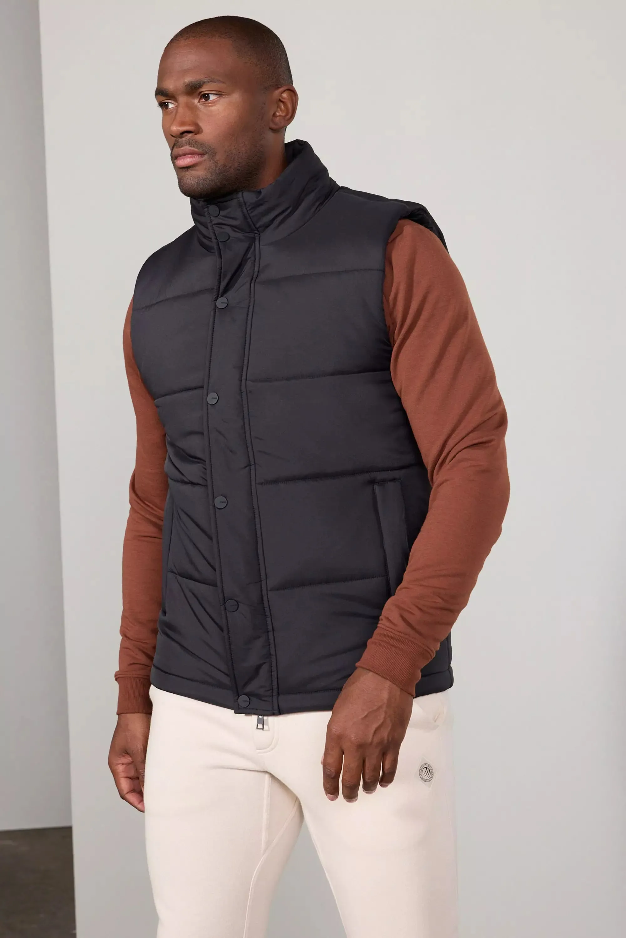 Featherlight Puffer Vest - Black sold by MPG