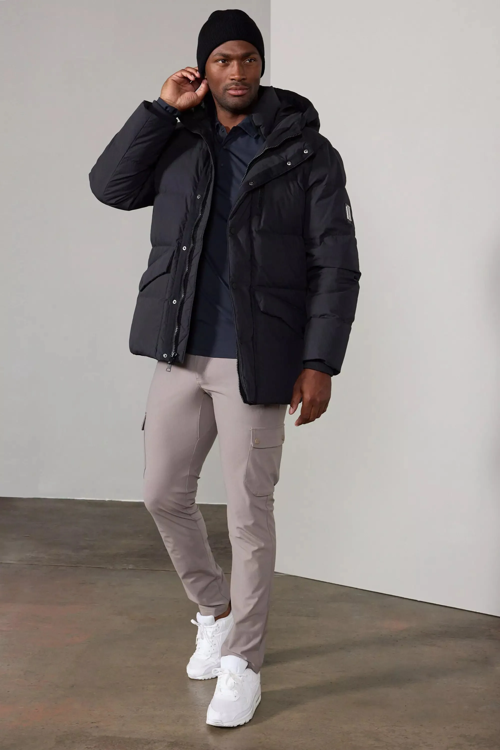 RDS Down Cargo Parka - Black sold by MPG