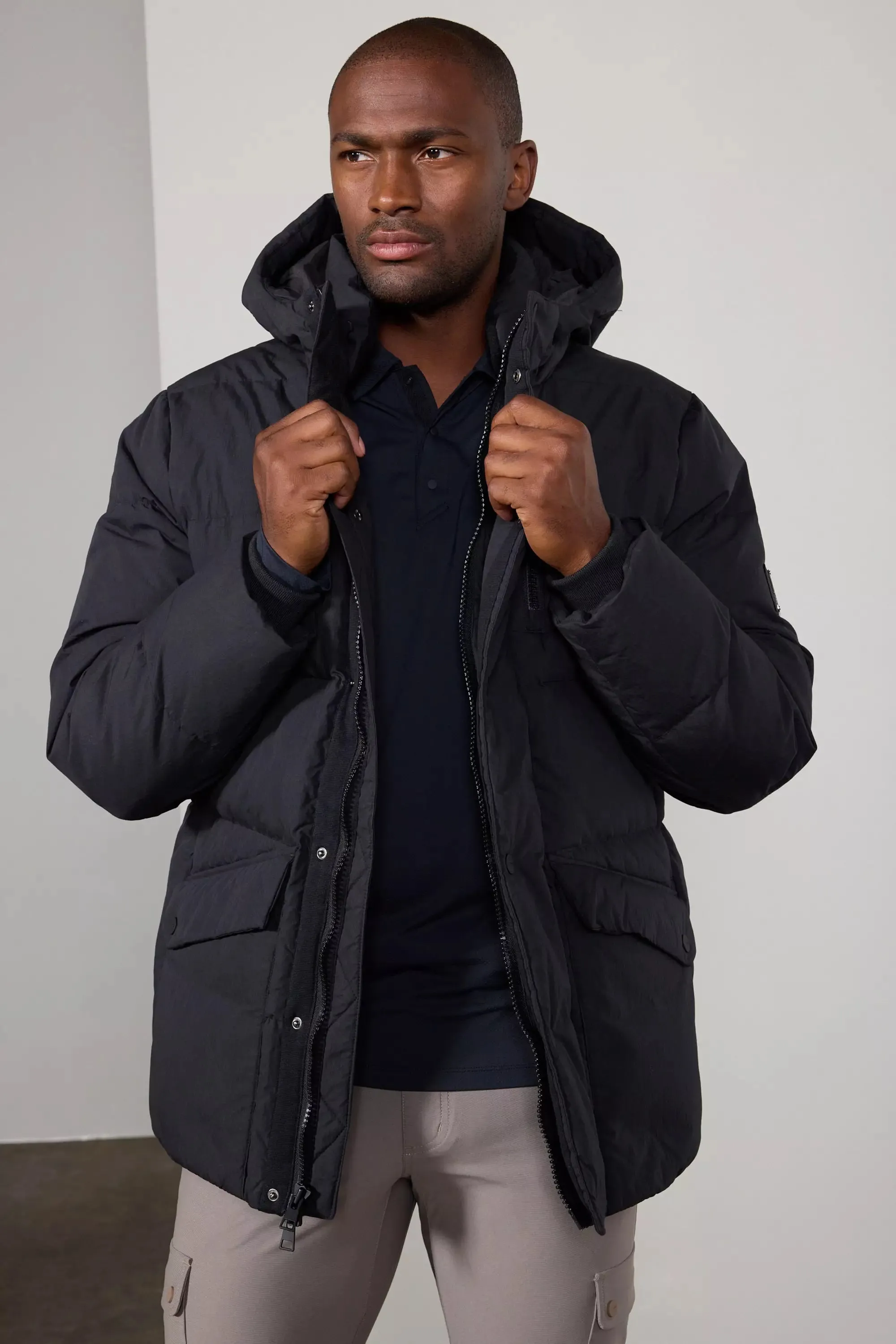 RDS Down Cargo Parka - Black sold by MPG product image thumbnail 4