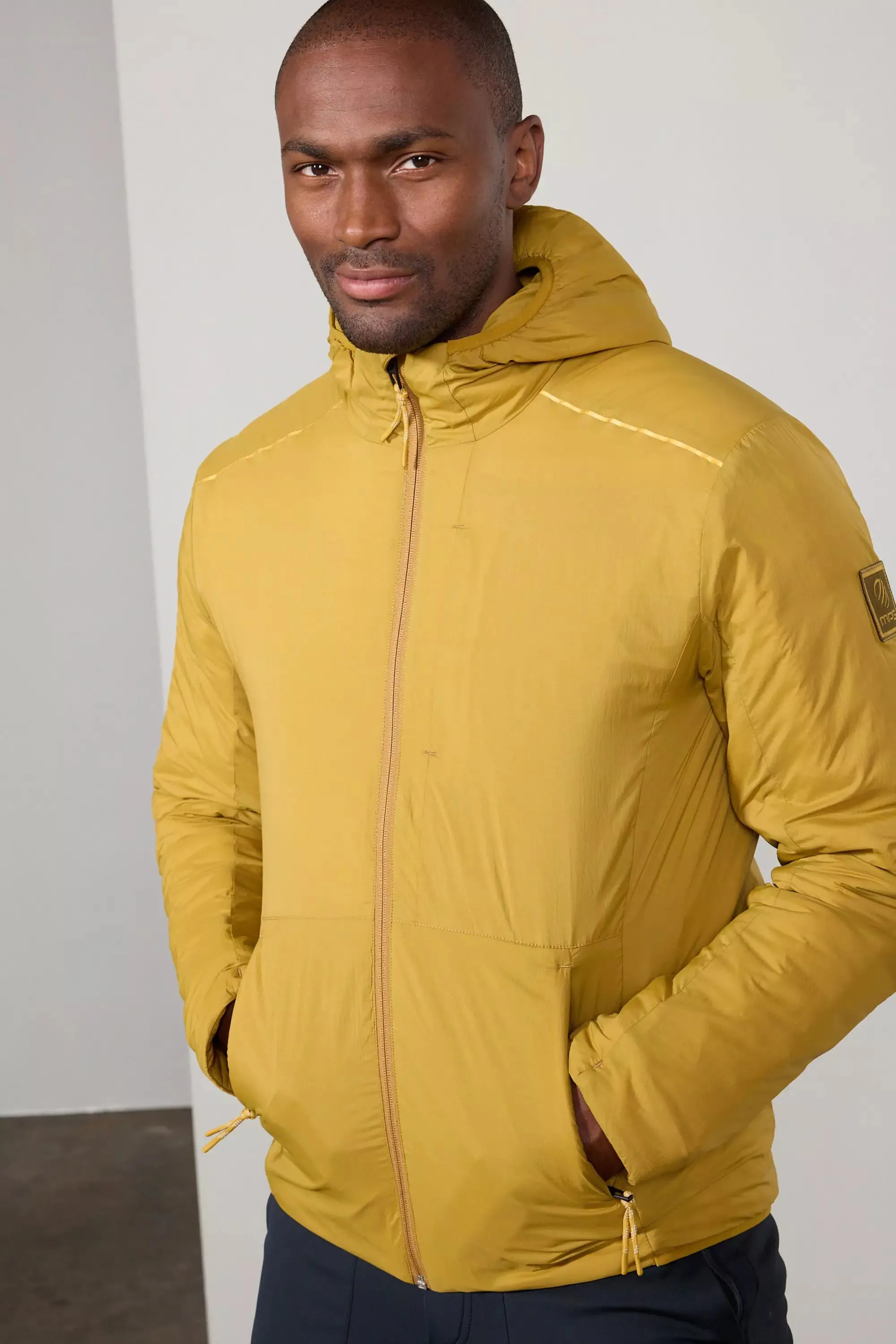 Insulated Tech Jacket - Old Gold sold by MPG