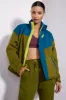 Elevate Mix-Media Jacket - Avocado sold by MPG