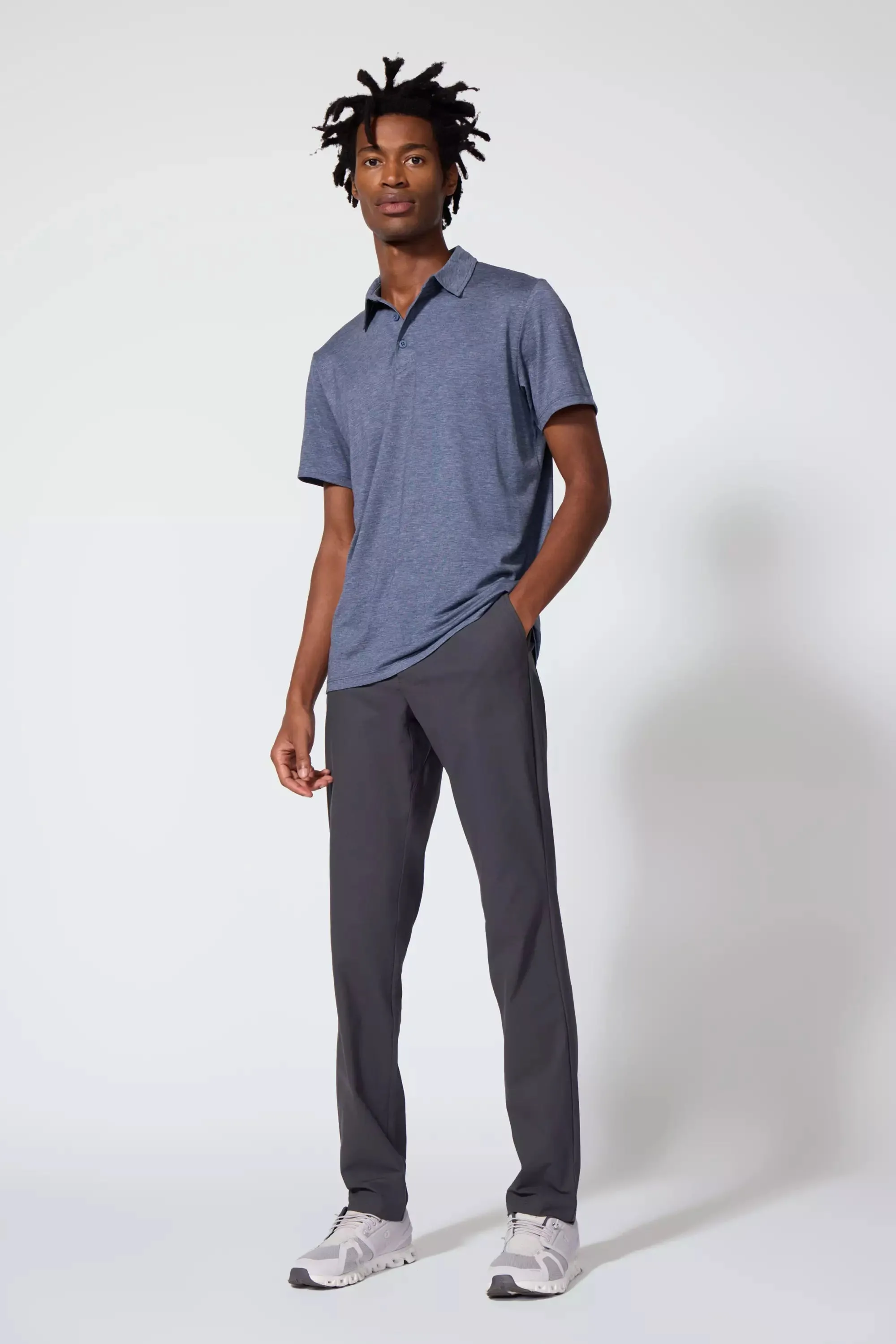 Triumph Polo - Deep Navy Melange sold by MPG product image thumbnail 2