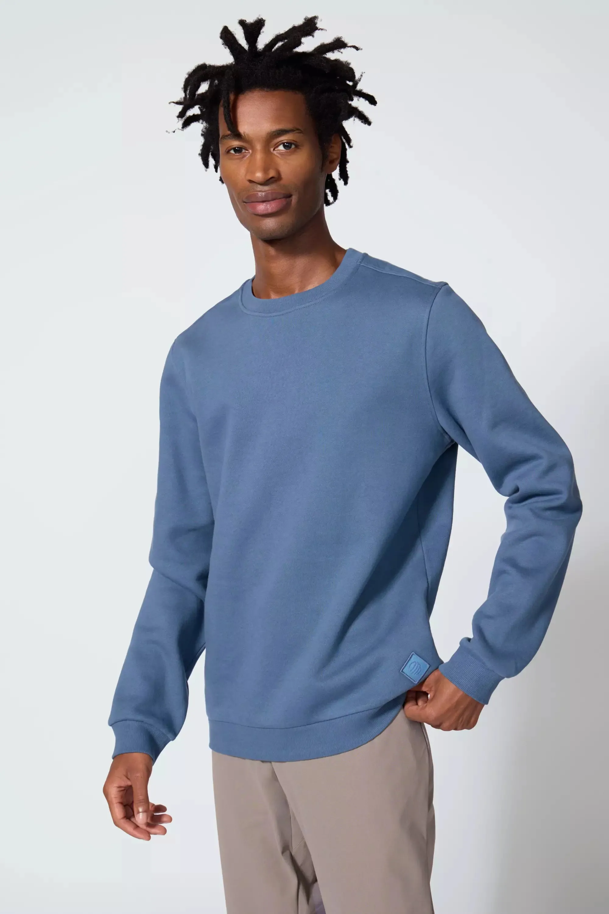 Comfort Men's Fleece Sweatshirt - Petrol Blue sold by MPG product image thumbnail 2