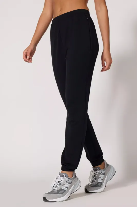 Slim Jogger - Jet Black sold by MPG