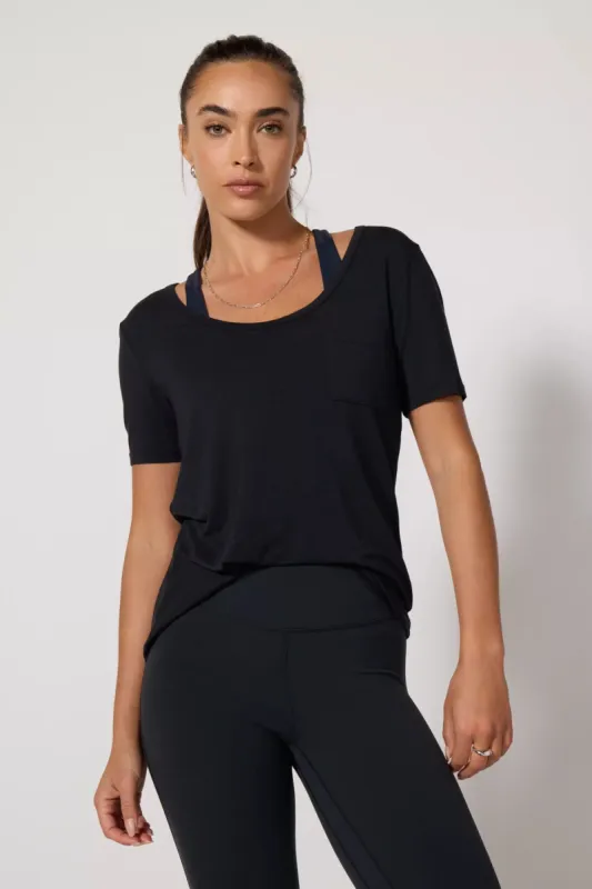 Pocket Tee - Jet Black sold by MPG