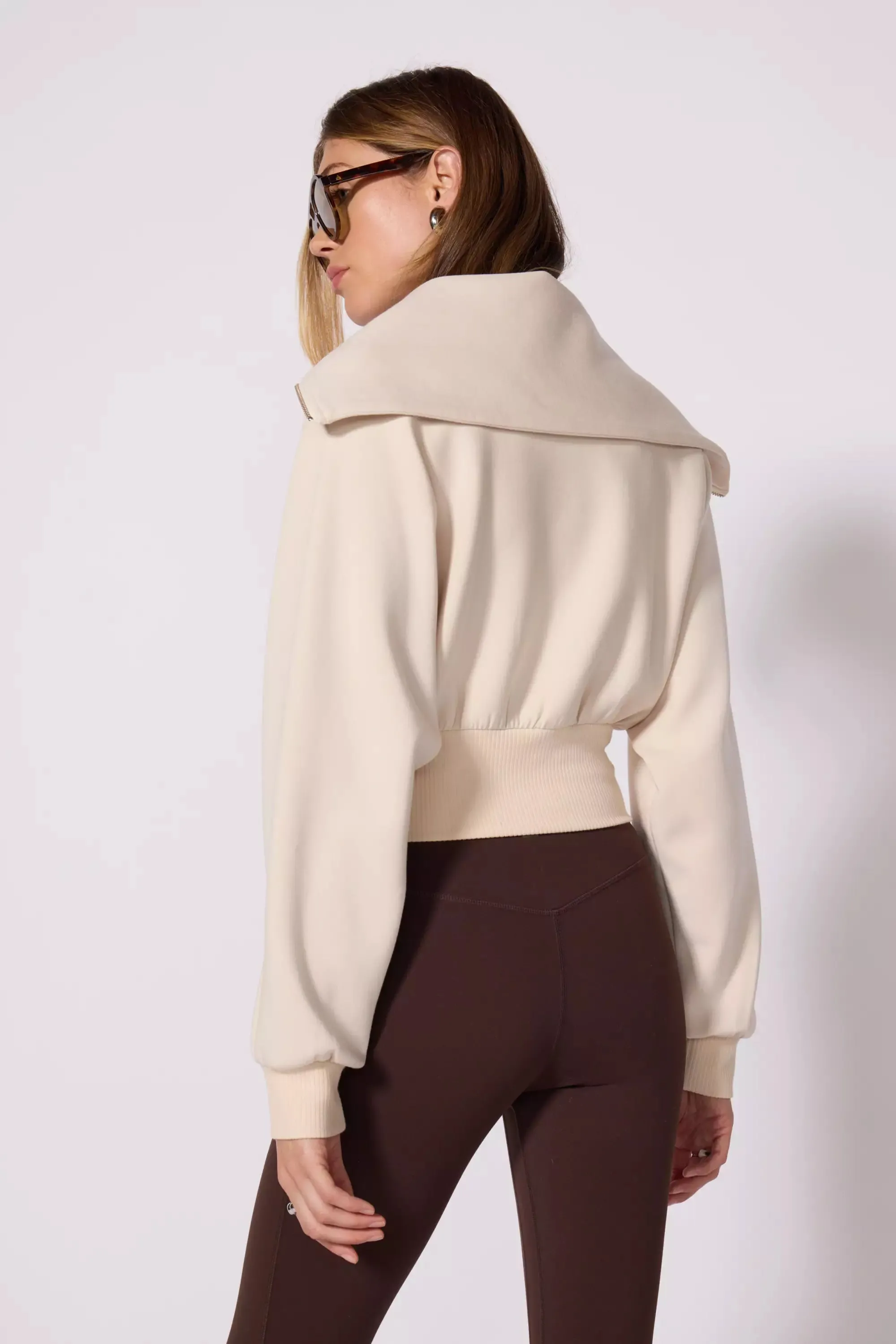 Dreamweave Corset Full Zip - Htr Birch sold by MPG product image thumbnail 3