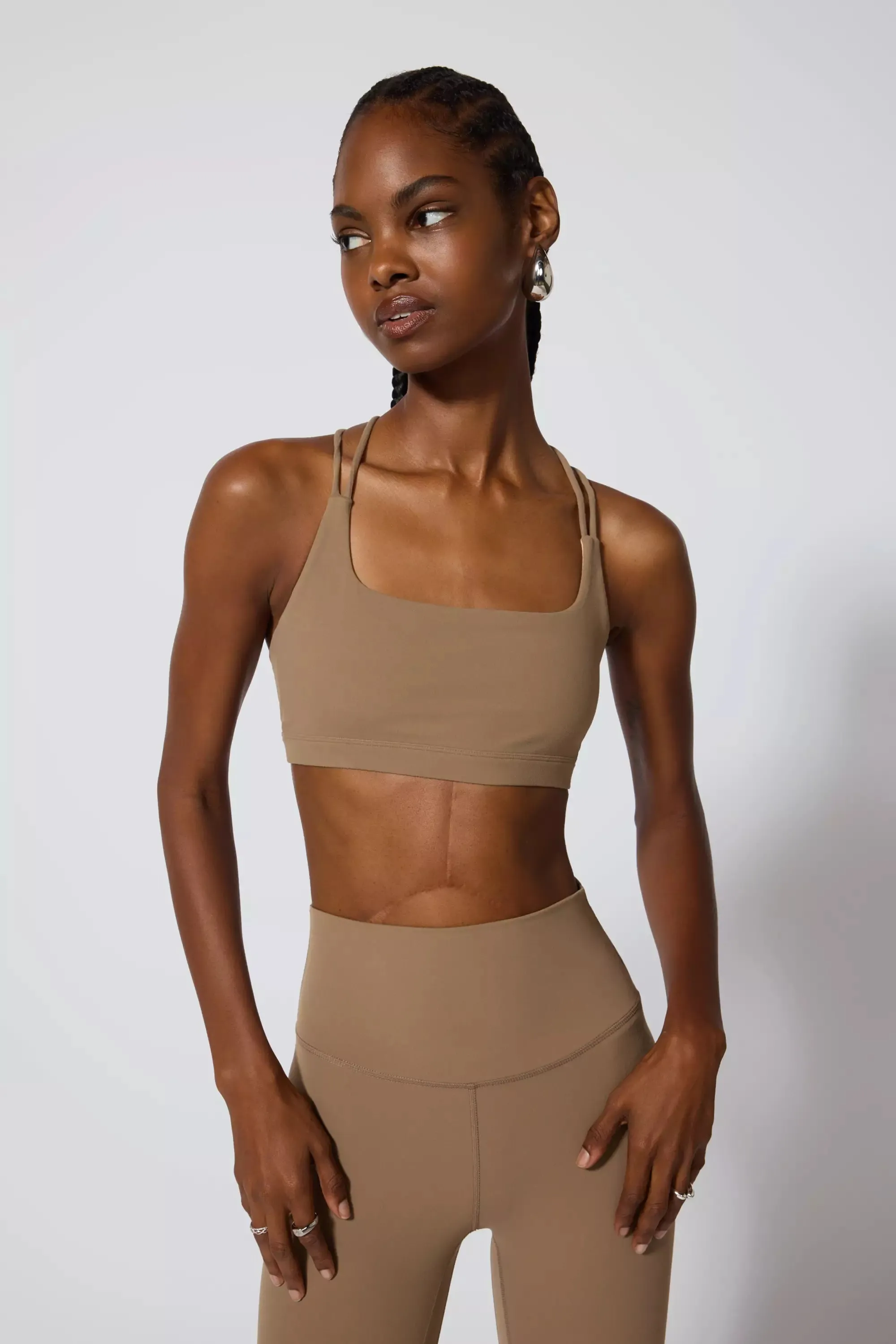 Cloud Bra & Jogger Bundle in Caribou sold by MPG product image thumbnail 3