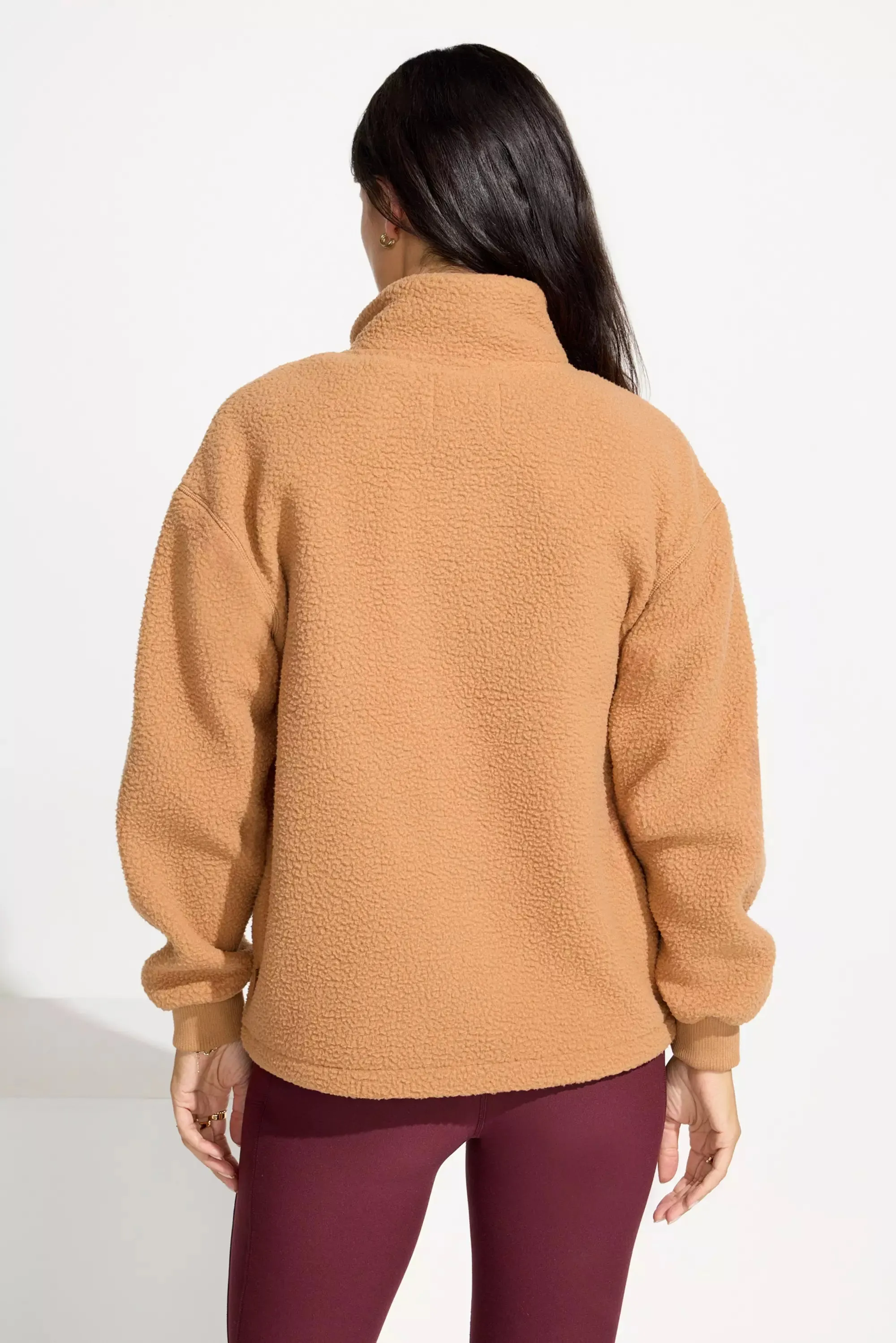 Cropped Fleece Jacket sold by Mondetta product image thumbnail 4