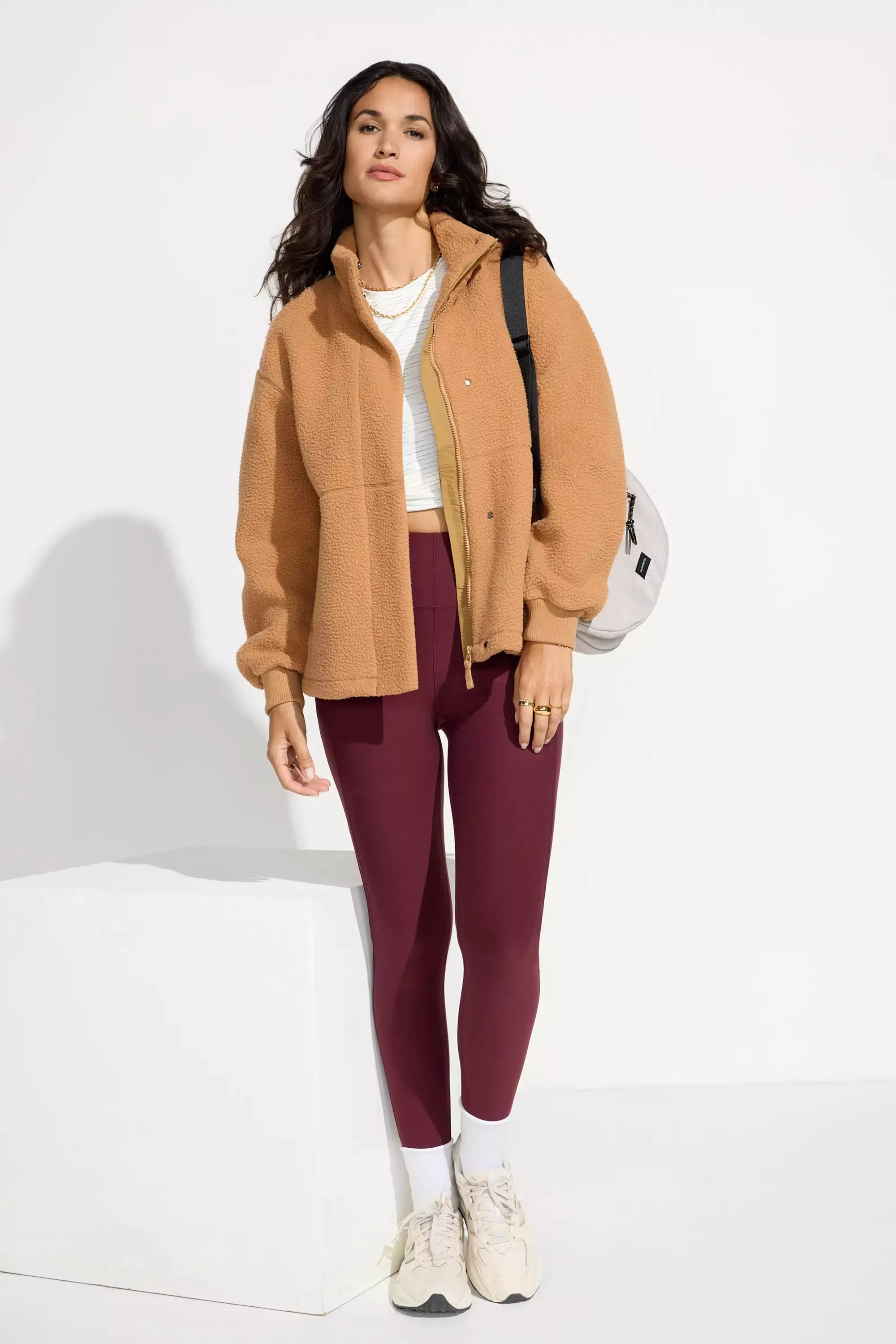 Cropped Fleece Jacket sold by Mondetta