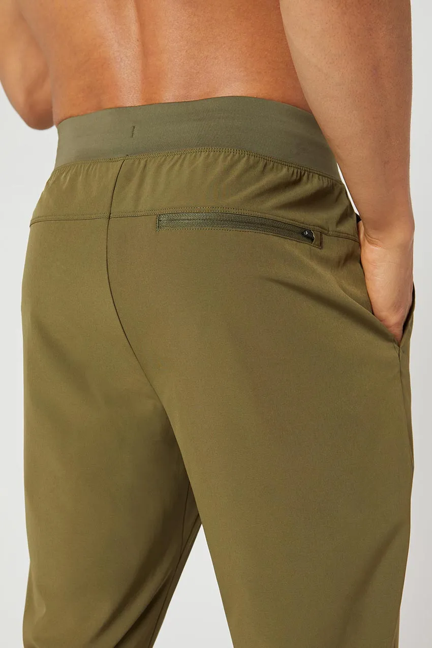 Lithe Recycled Polyester Stretch Woven Pant sold by Mondetta product image thumbnail 4