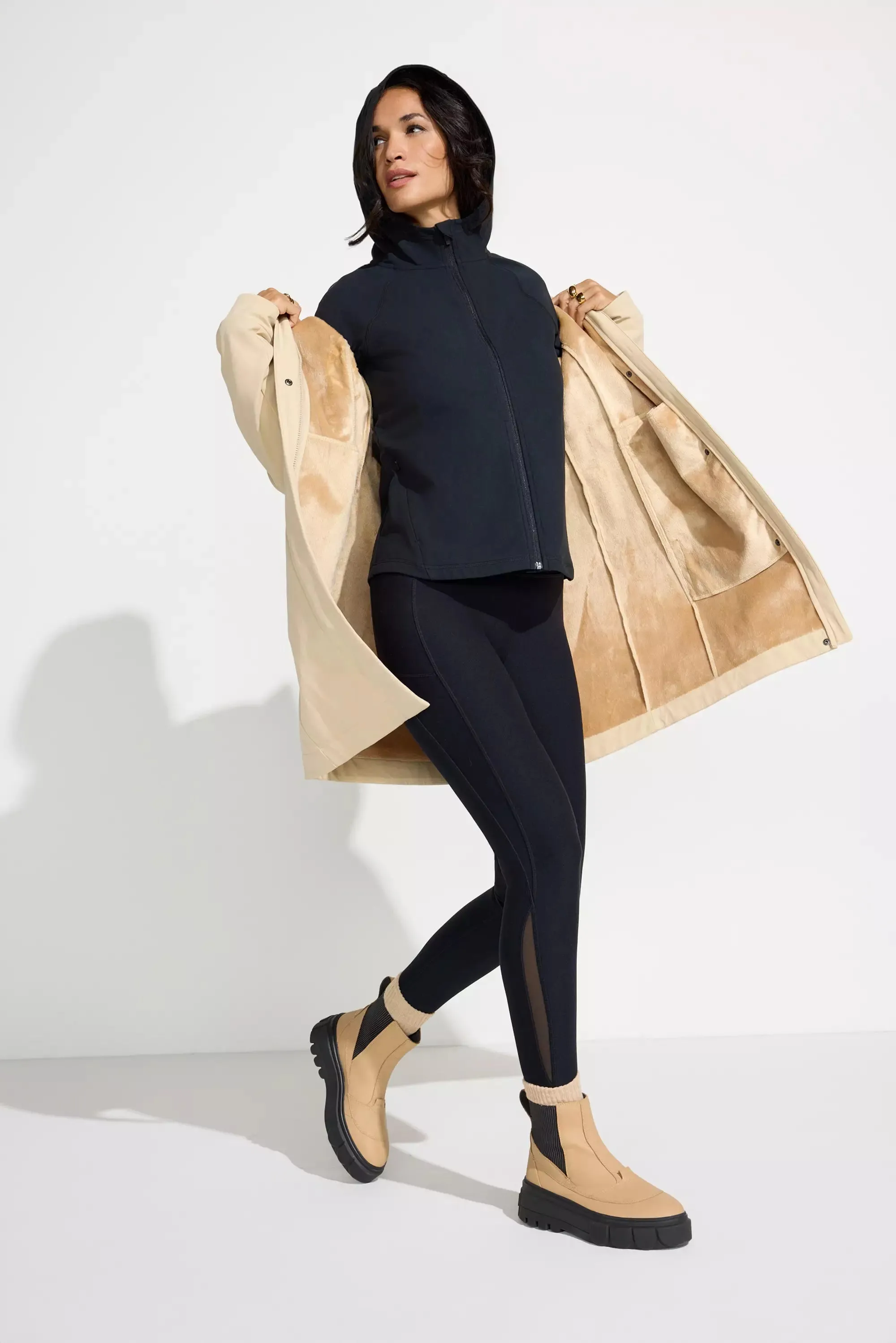 Women’s Long Softshell Jacket sold by Mondetta product image thumbnail 4