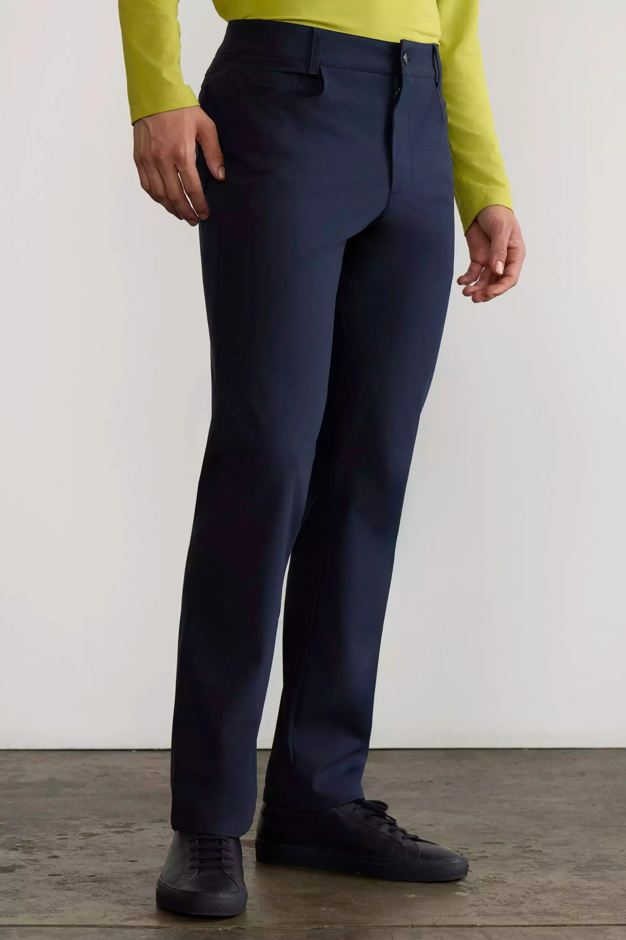 Limitless Denim-Look Semi-Straight Pant sold by Mondetta product image thumbnail 3