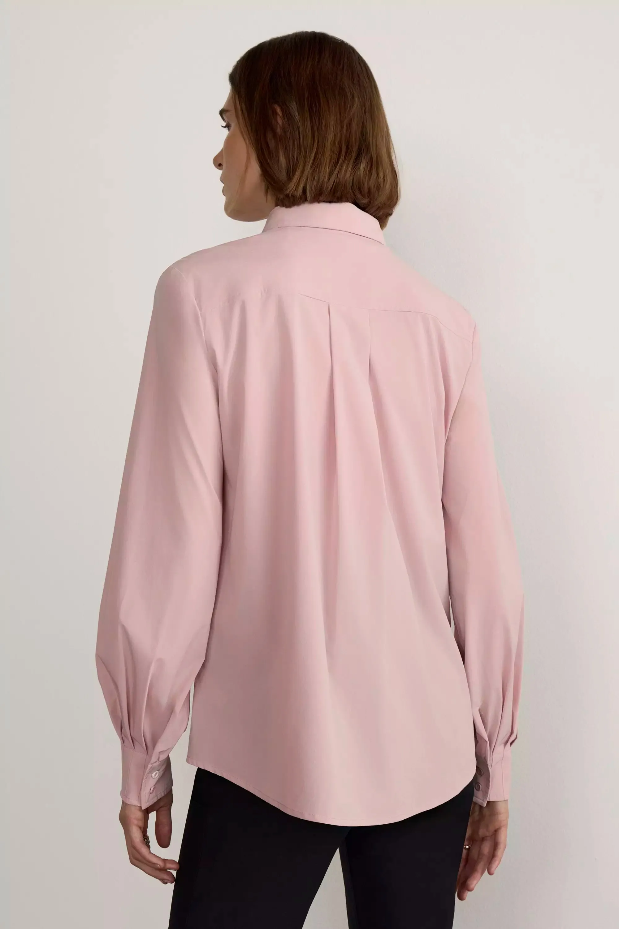 Resource Relaxed Blouse with Pleated Sleeve Cuff Detail sold by Mondetta product image thumbnail 3