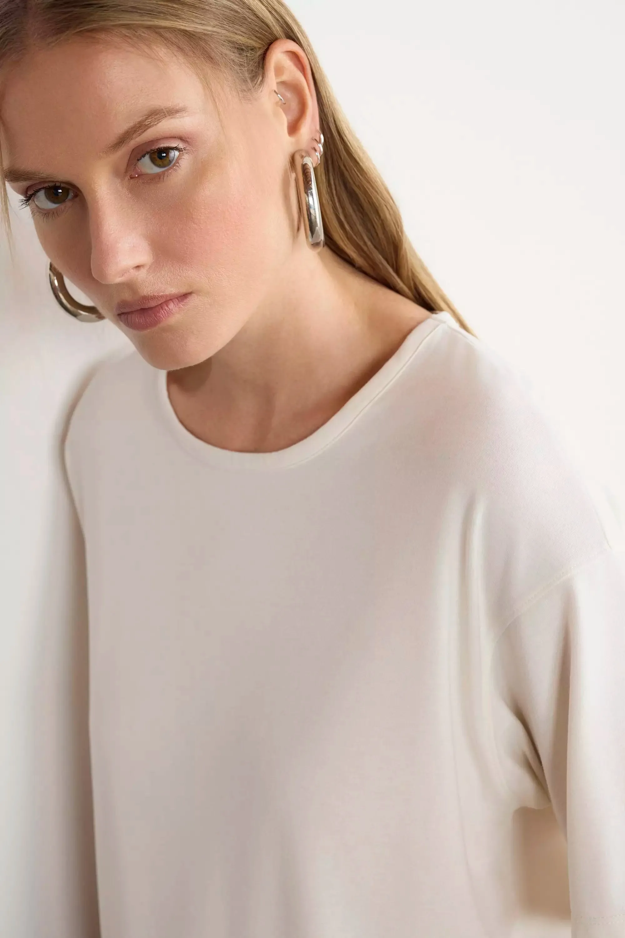 Expression Relaxed Fit Cropped Short Sleeve T-Shirt sold by Mondetta product image thumbnail 2