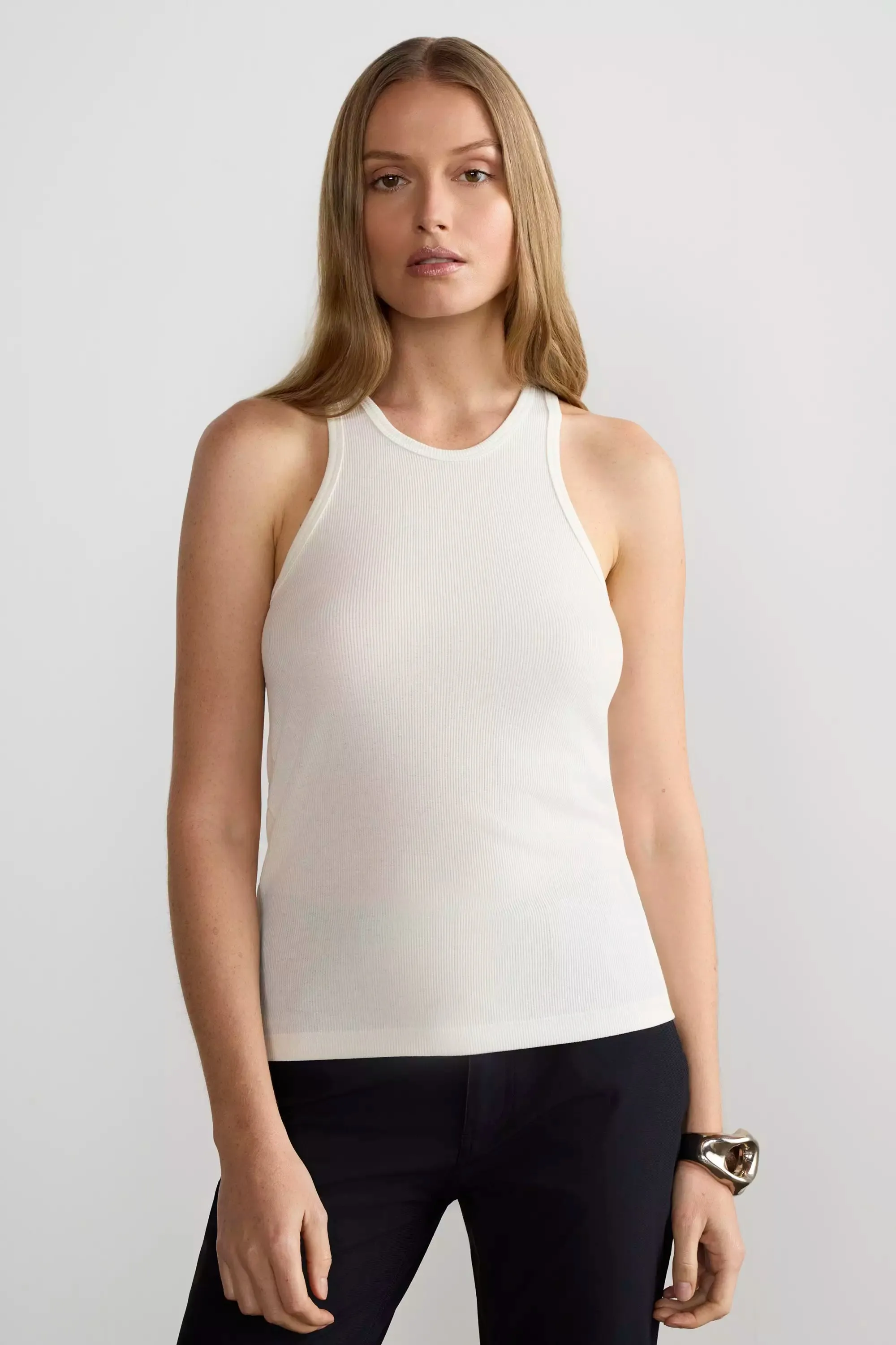 Collaborate Ribbed Tank Top sold by Mondetta product image thumbnail 3