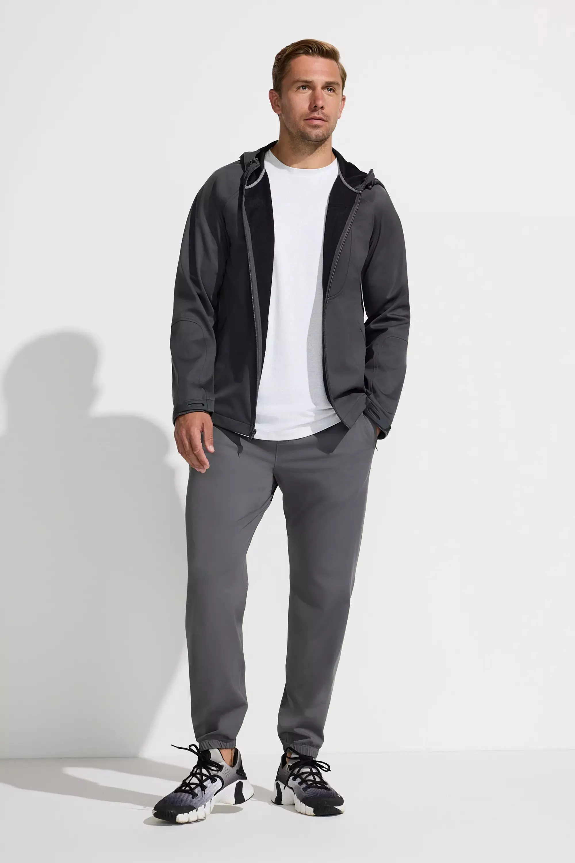 Men’s Axiom Full Zip Hooded Jacket sold by Mondetta