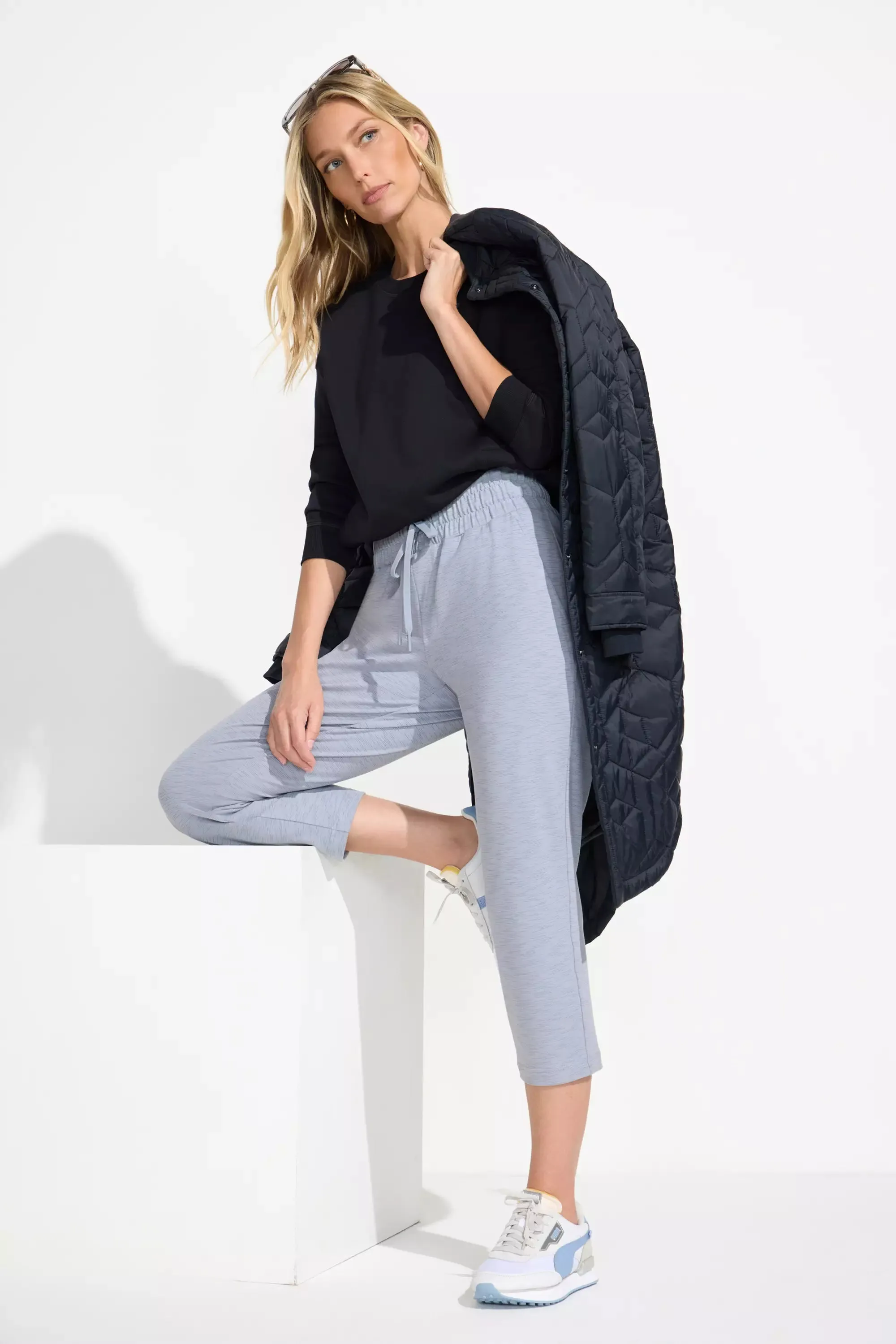 Women’s Capri Jogger sold by Mondetta