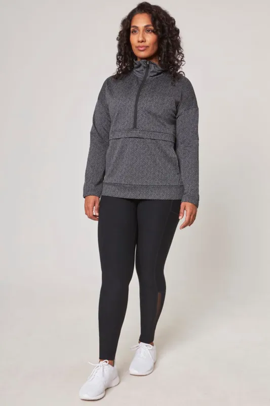 Women’s Jacquard Popover Top sold by Mondetta