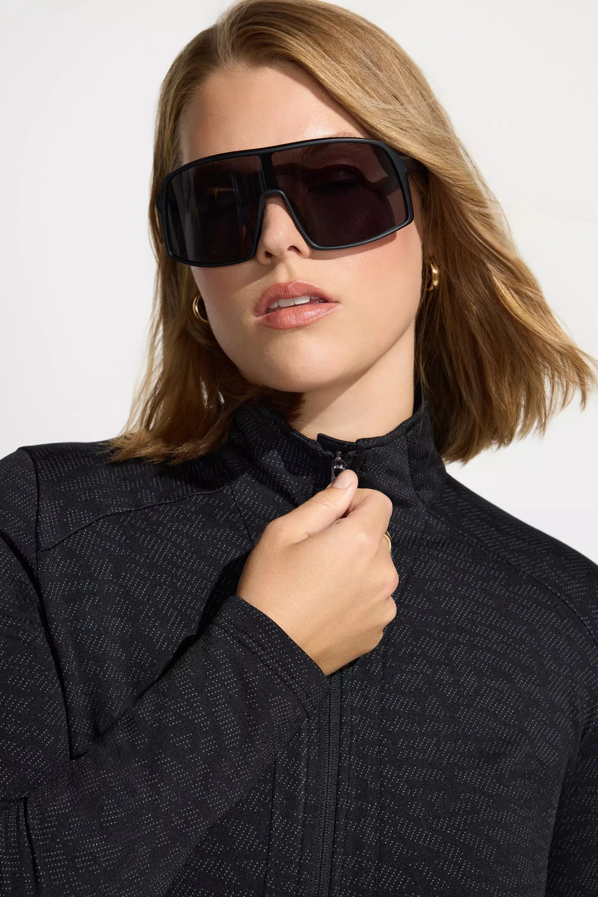 Women’s Reflective Cold Gear Jacket sold by Mondetta product image thumbnail 4