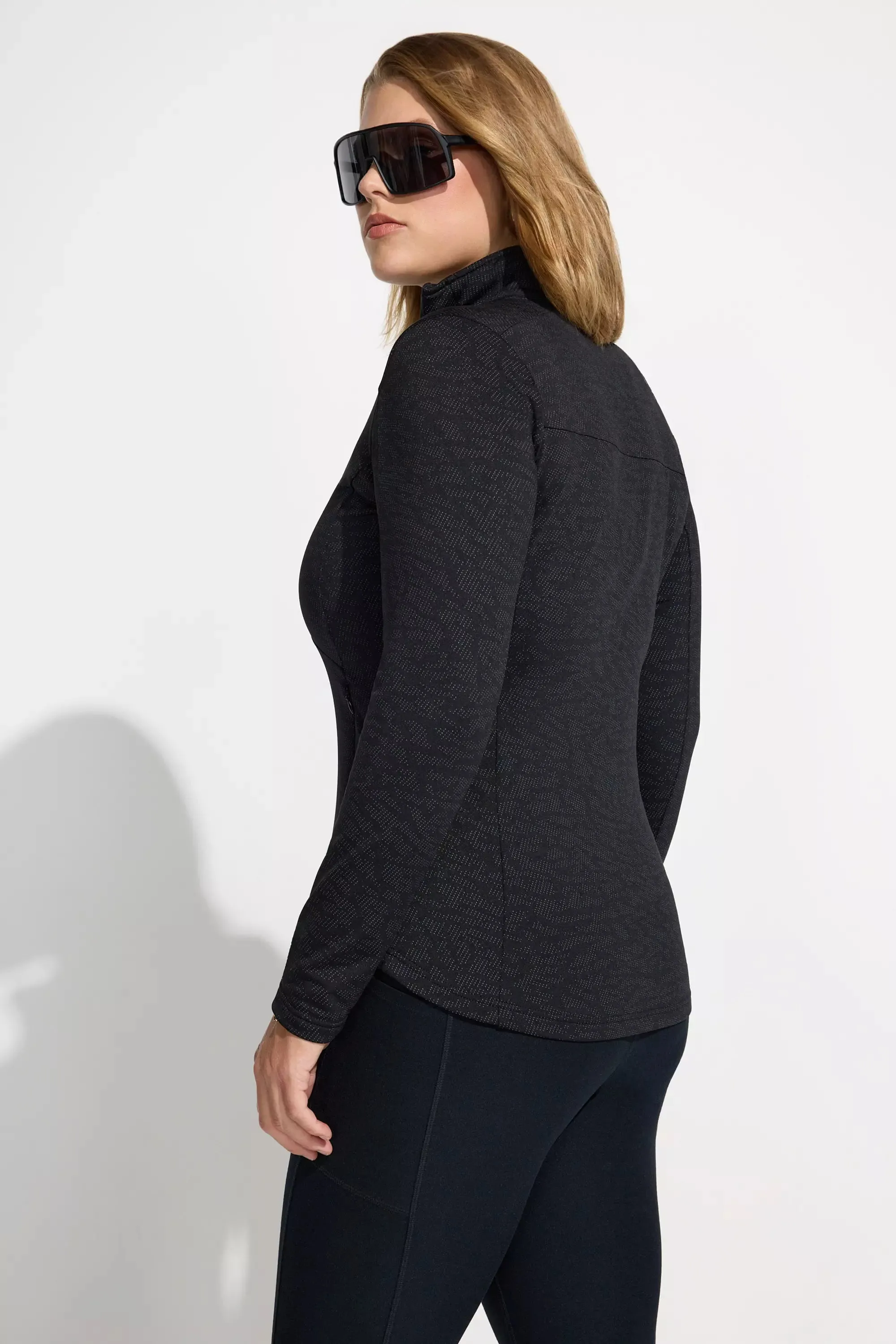 Women’s Reflective Cold Gear Jacket sold by Mondetta product image thumbnail 3