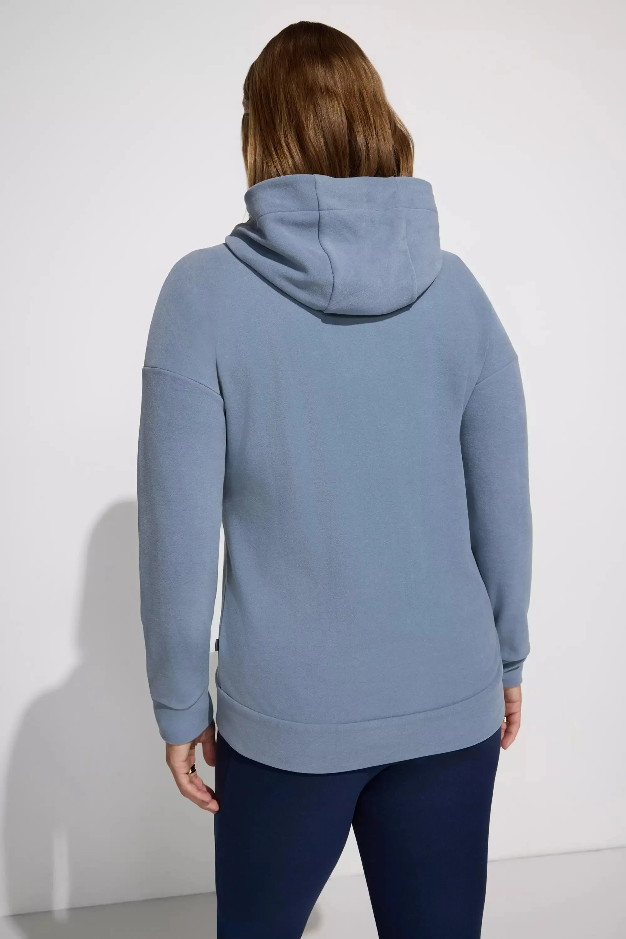 Women’s Cozy Full-Zip Velour Hoodie sold by Mondetta product image thumbnail 4