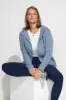 Women’s Cozy Full-Zip Velour Hoodie sold by Mondetta