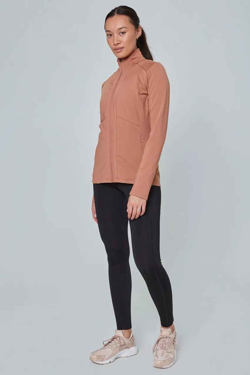 Women’s Brushed Back Cold Gear Jacket sold by Mondetta product image thumbnail 3