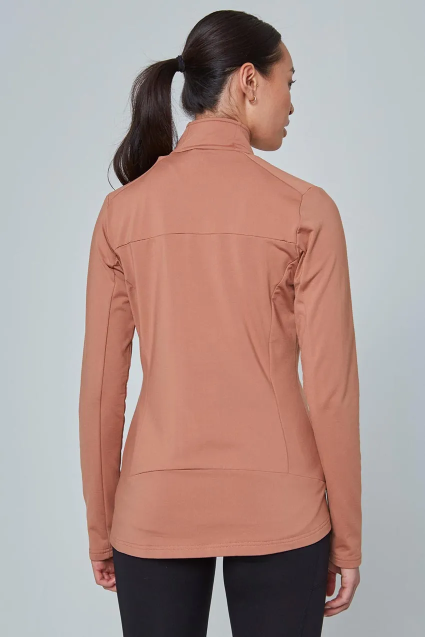 Women’s Brushed Back Cold Gear Jacket sold by Mondetta product image thumbnail 4