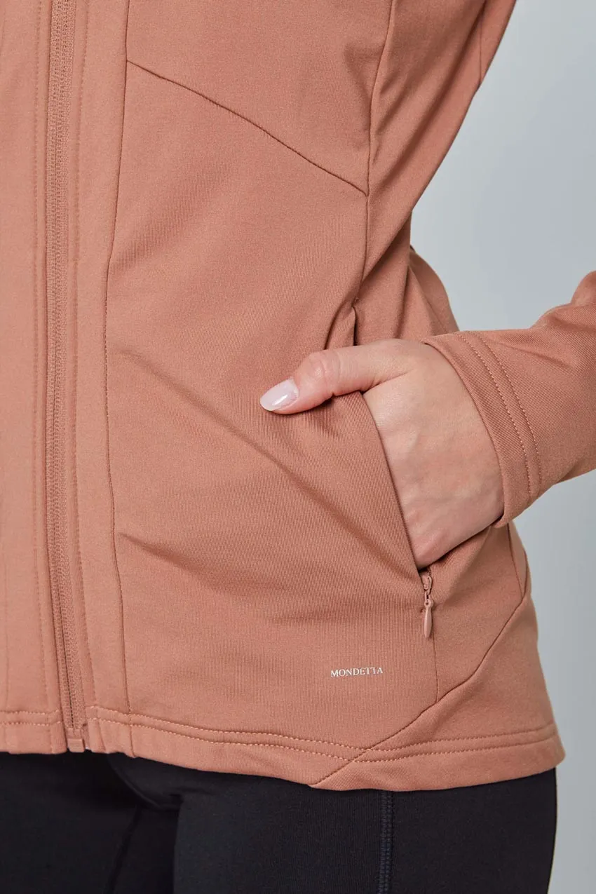 Women’s Brushed Back Cold Gear Jacket sold by Mondetta product image thumbnail 5