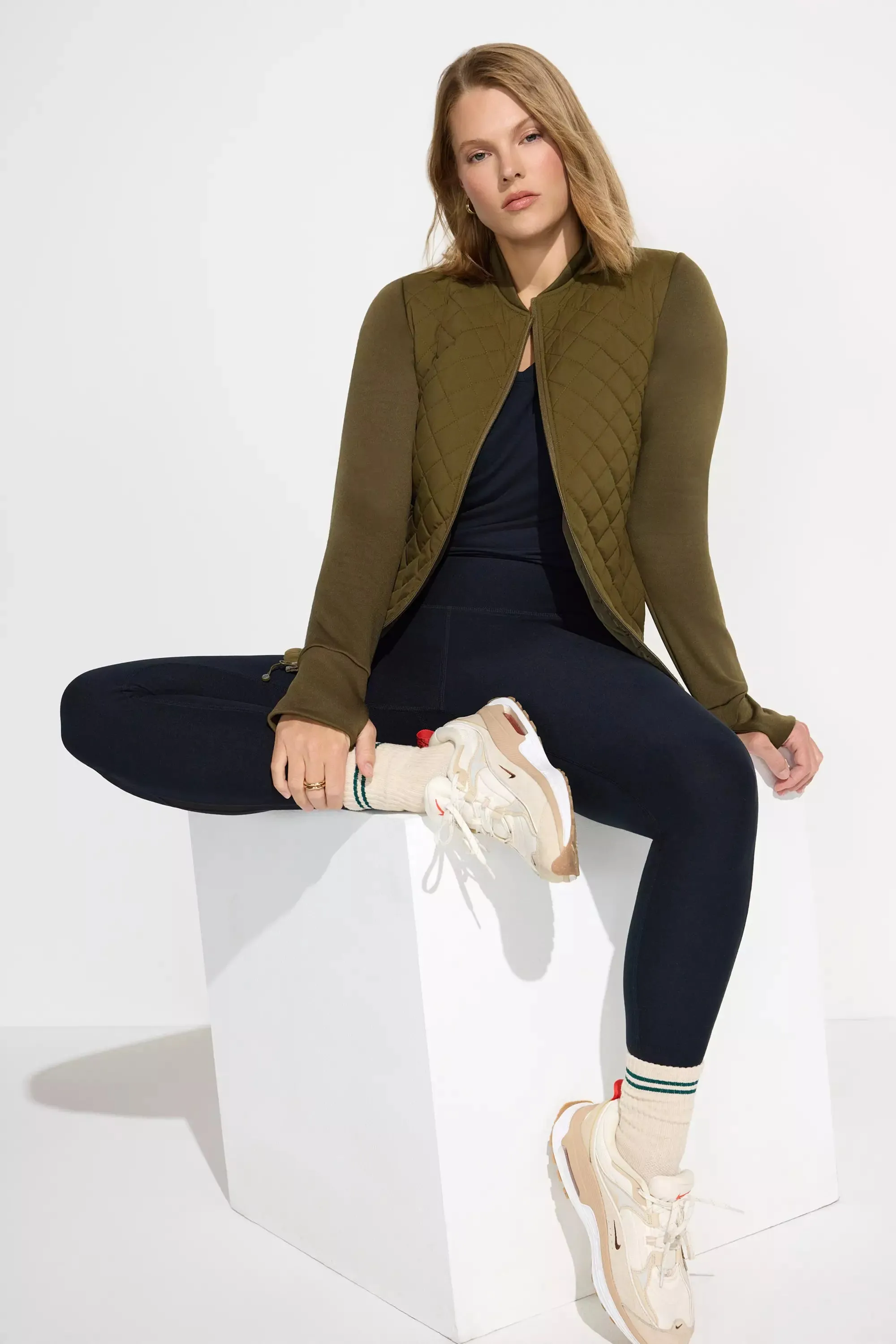 Women’s Hybrid Jacket sold by Mondetta