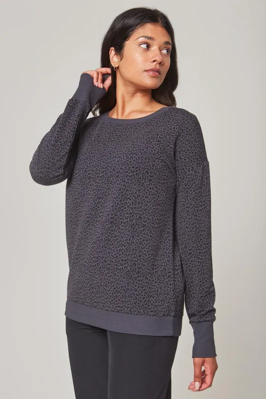 Women’s Printed Active Sweatshirt sold by Mondetta