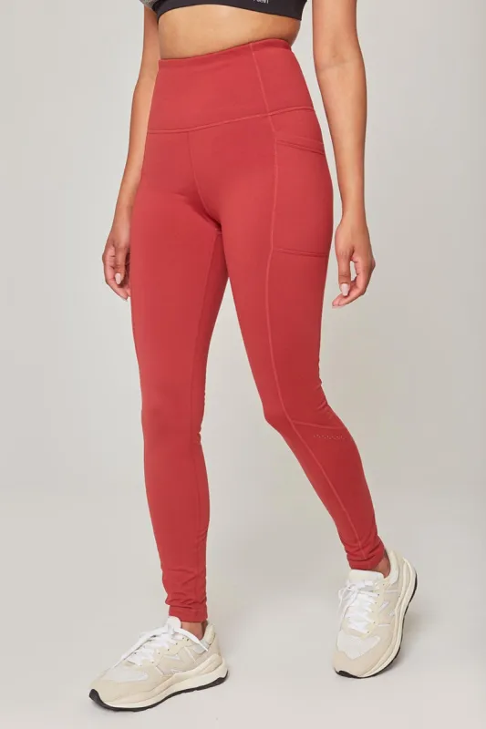 Women’s Reflective Brushed Back Cold Gear Legging sold by Mondetta